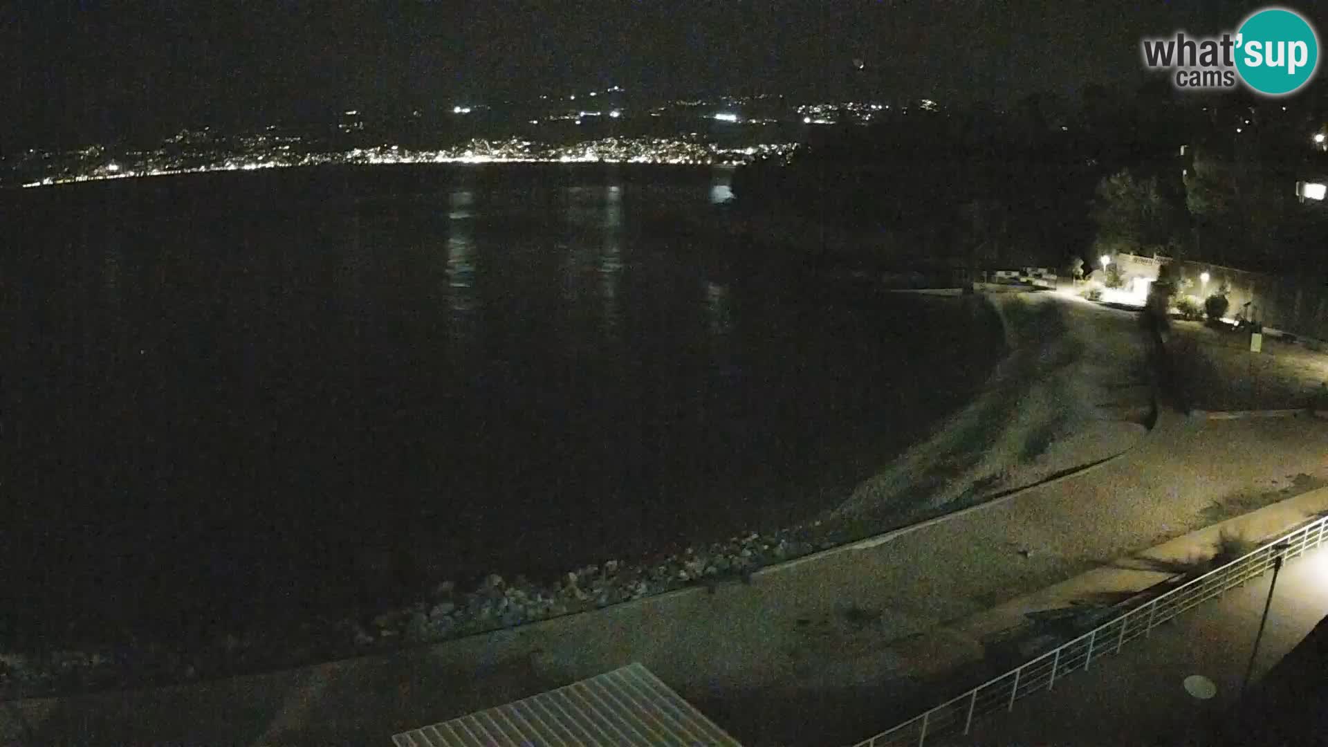 Rijeka web kamera plaža pri Bazenih Kantrida