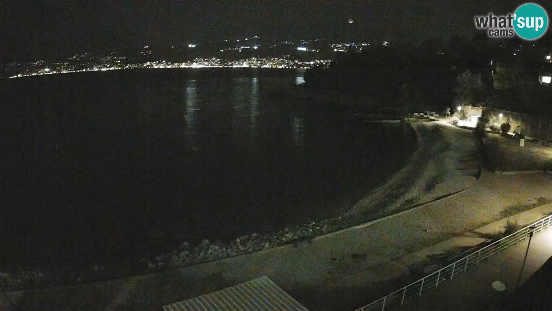 Rijeka web kamera plaža pri Bazenih Kantrida