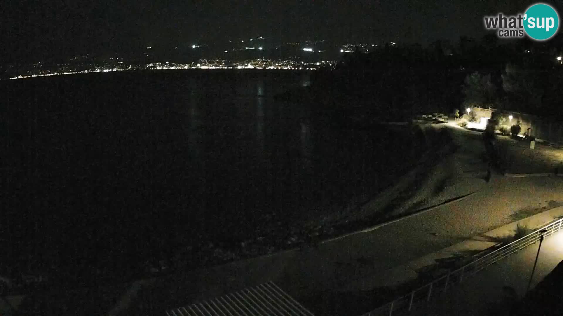 Rijeka web kamera plaža pri Bazenih Kantrida