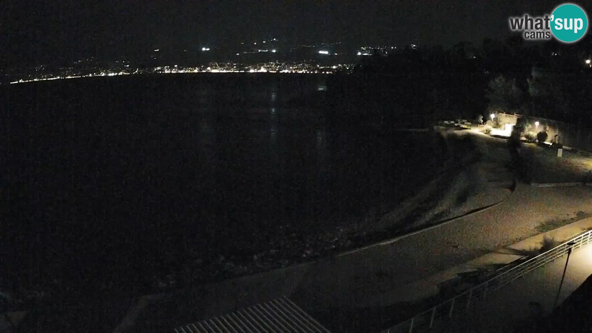 Reka Spletna kamera  plaža pri Bazenih Kantrida