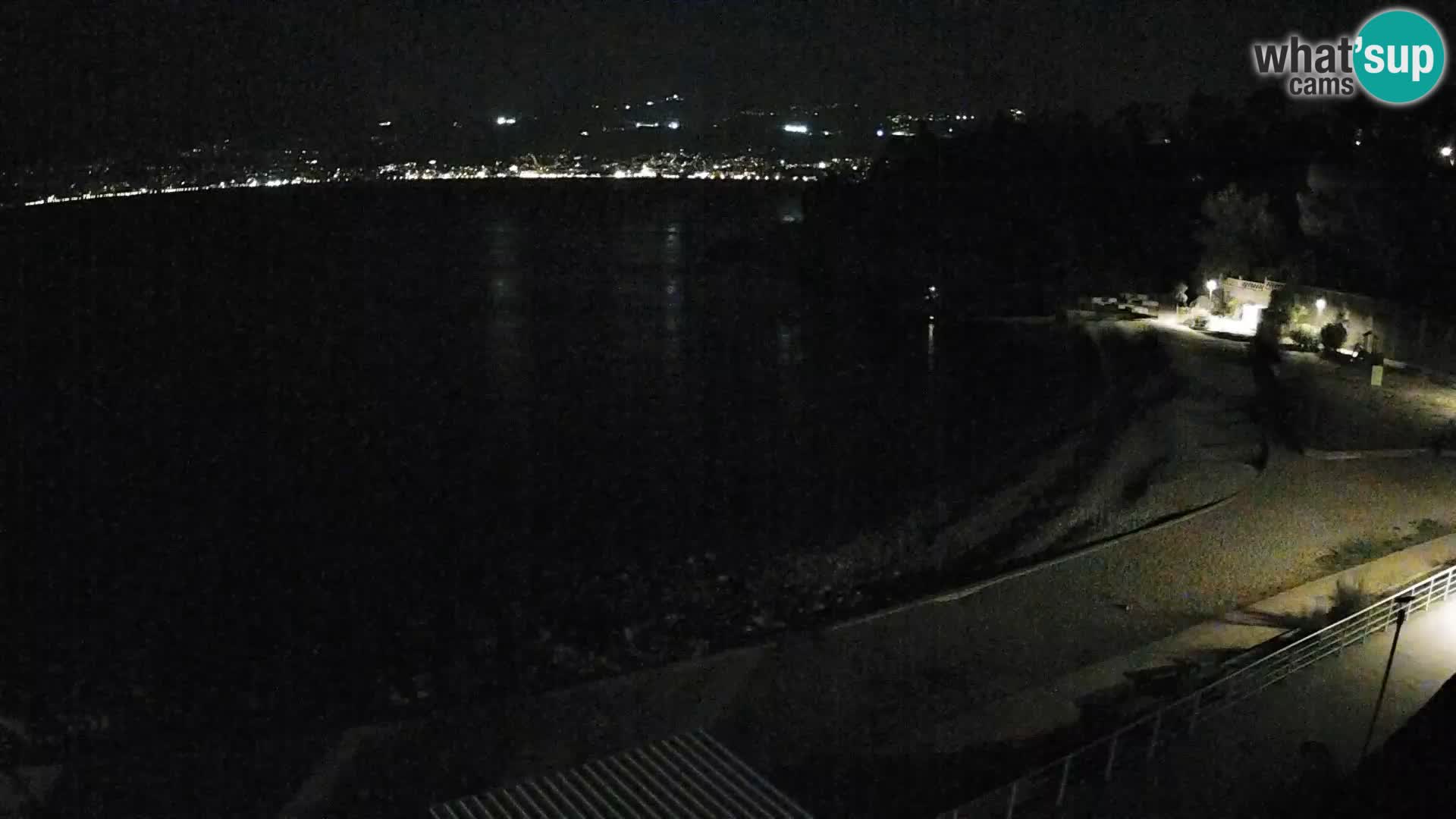 Reka Spletna kamera  plaža pri Bazenih Kantrida