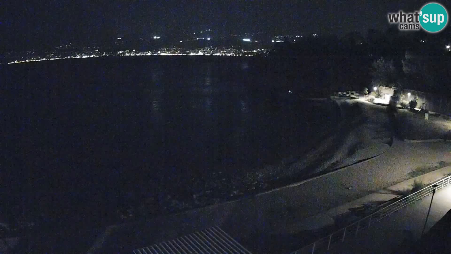 Rijeka web kamera plaža pri Bazenih Kantrida