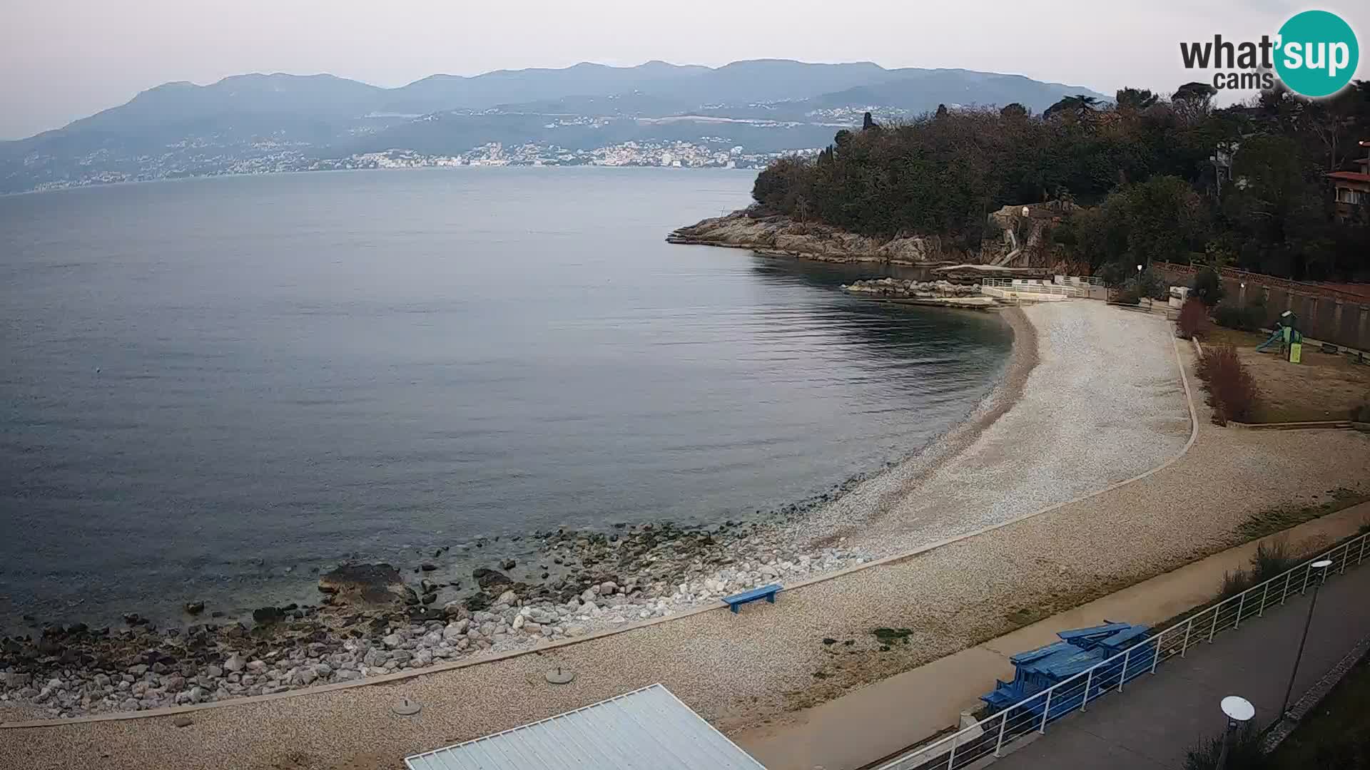 Reka Spletna kamera plaža pri Bazenih Kantrida