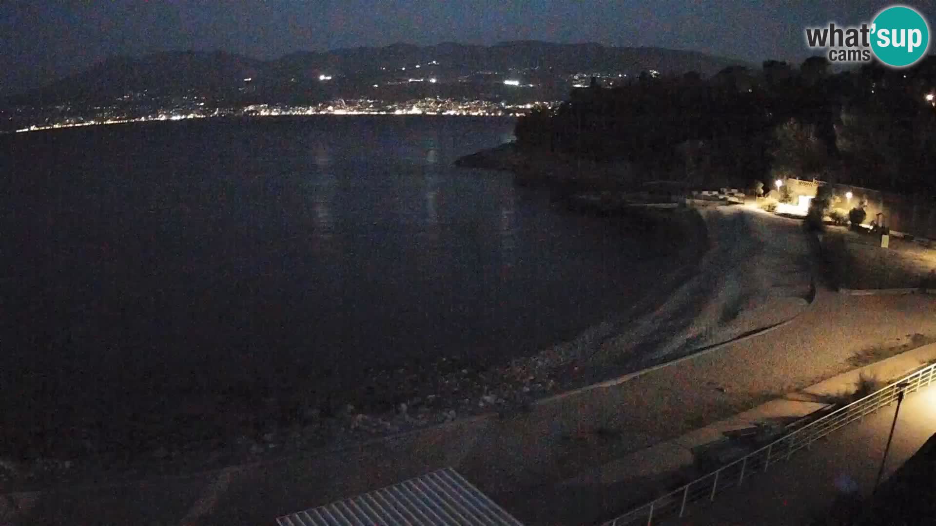 Reka Spletna kamera  plaža pri Bazenih Kantrida