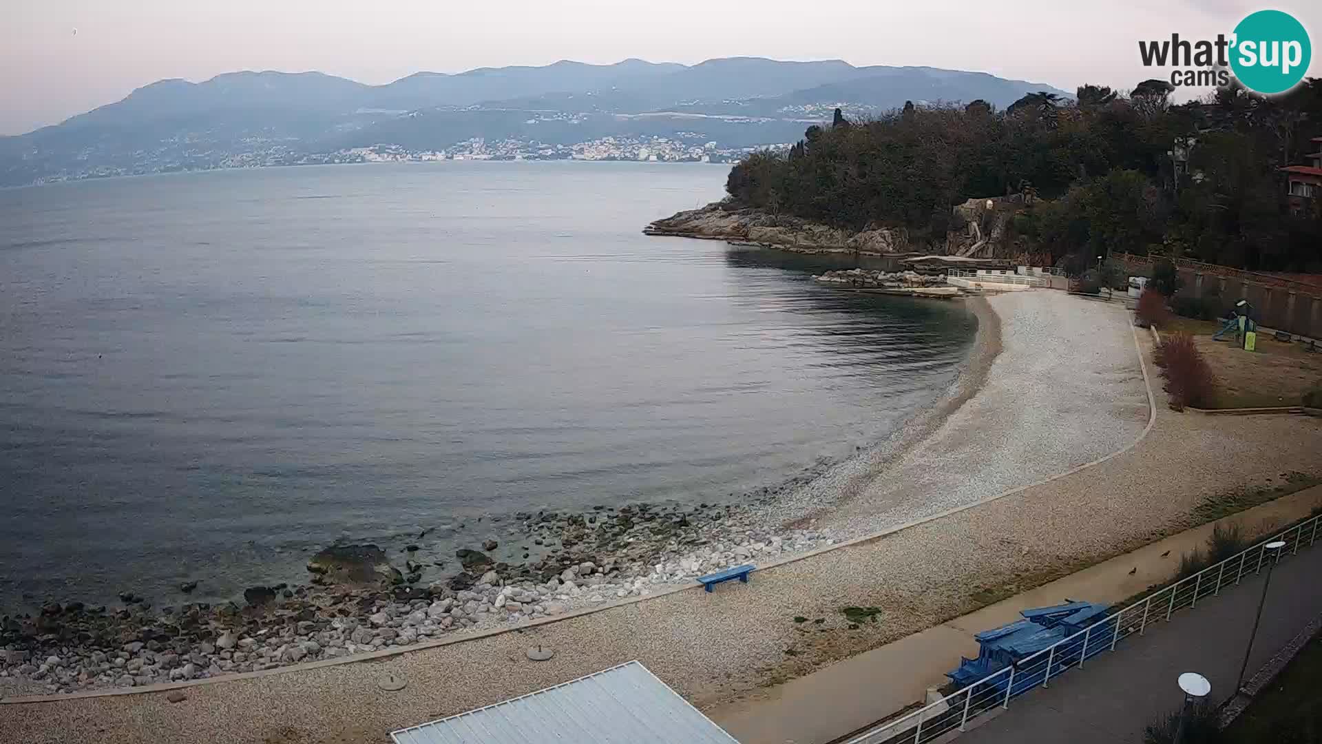 Rijeka Live webcam piscinas de playa Kantrida