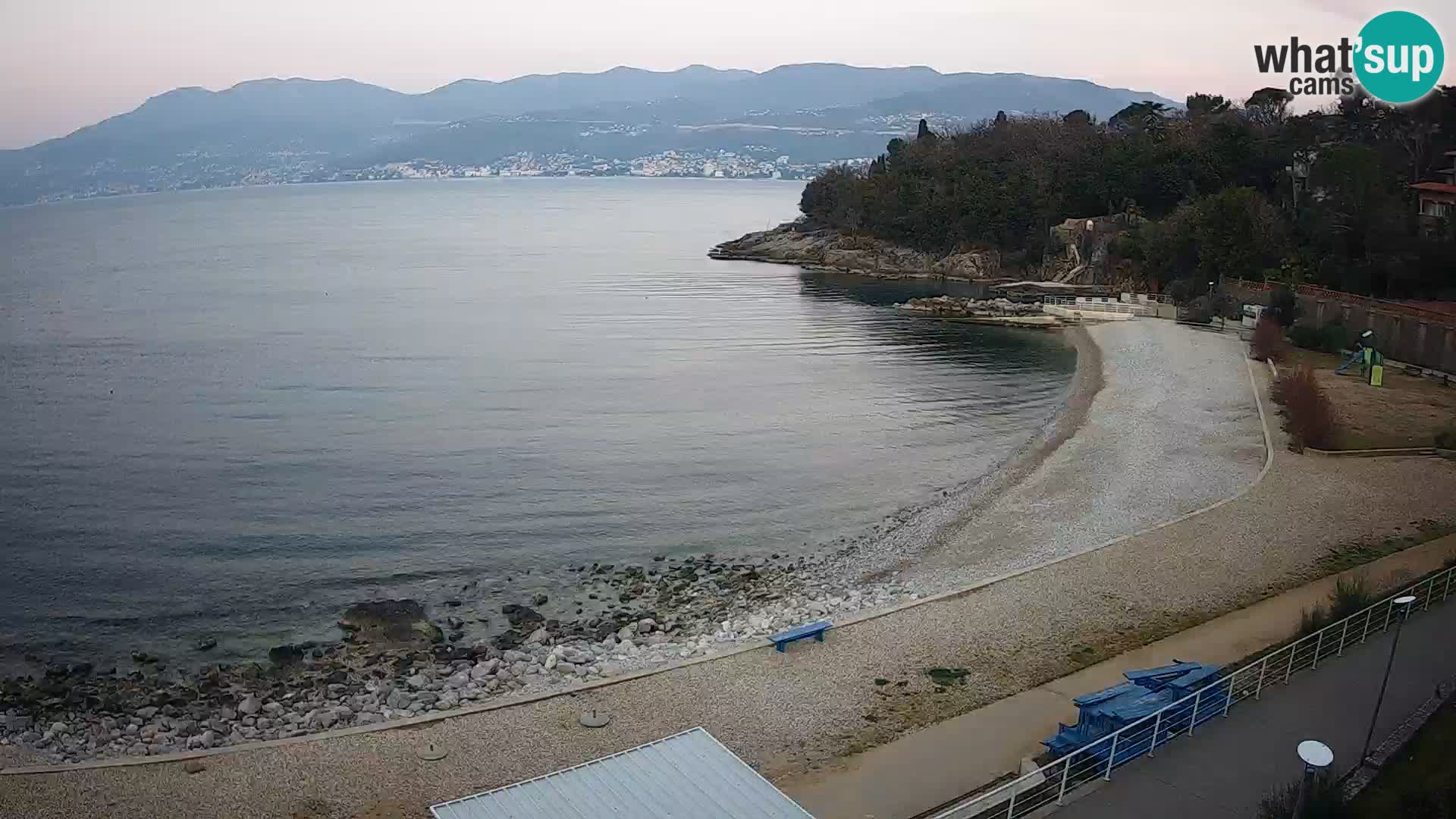 Rijeka Live webcam piscinas de playa Kantrida