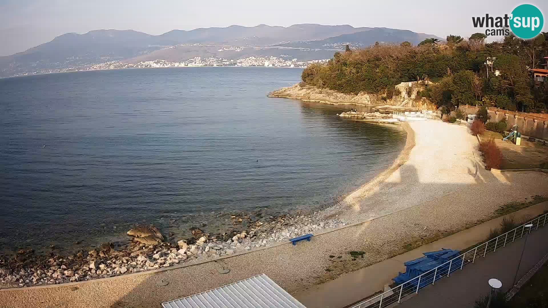 Reka Spletna kamera plaža pri Bazenih Kantrida