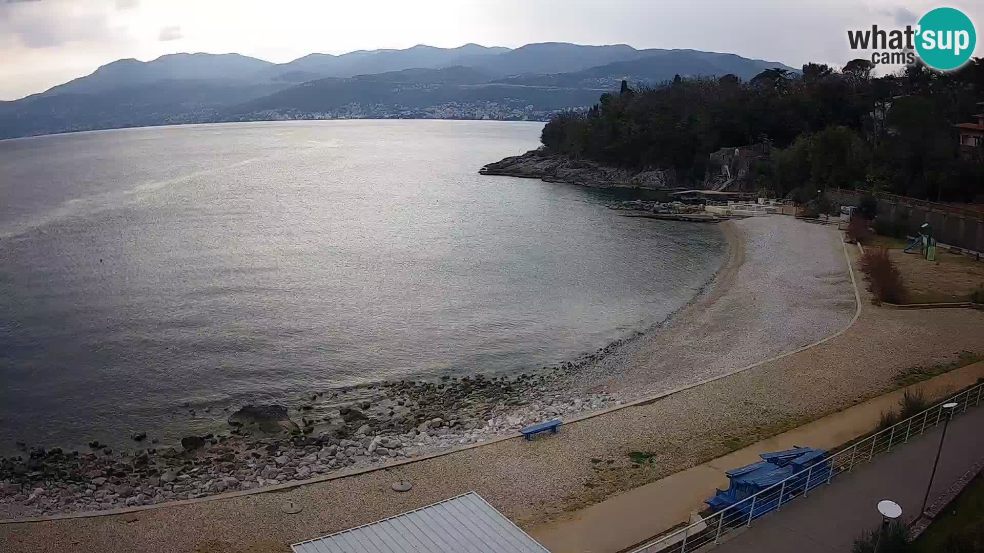 Rijeka Live webcam piscinas de playa Kantrida