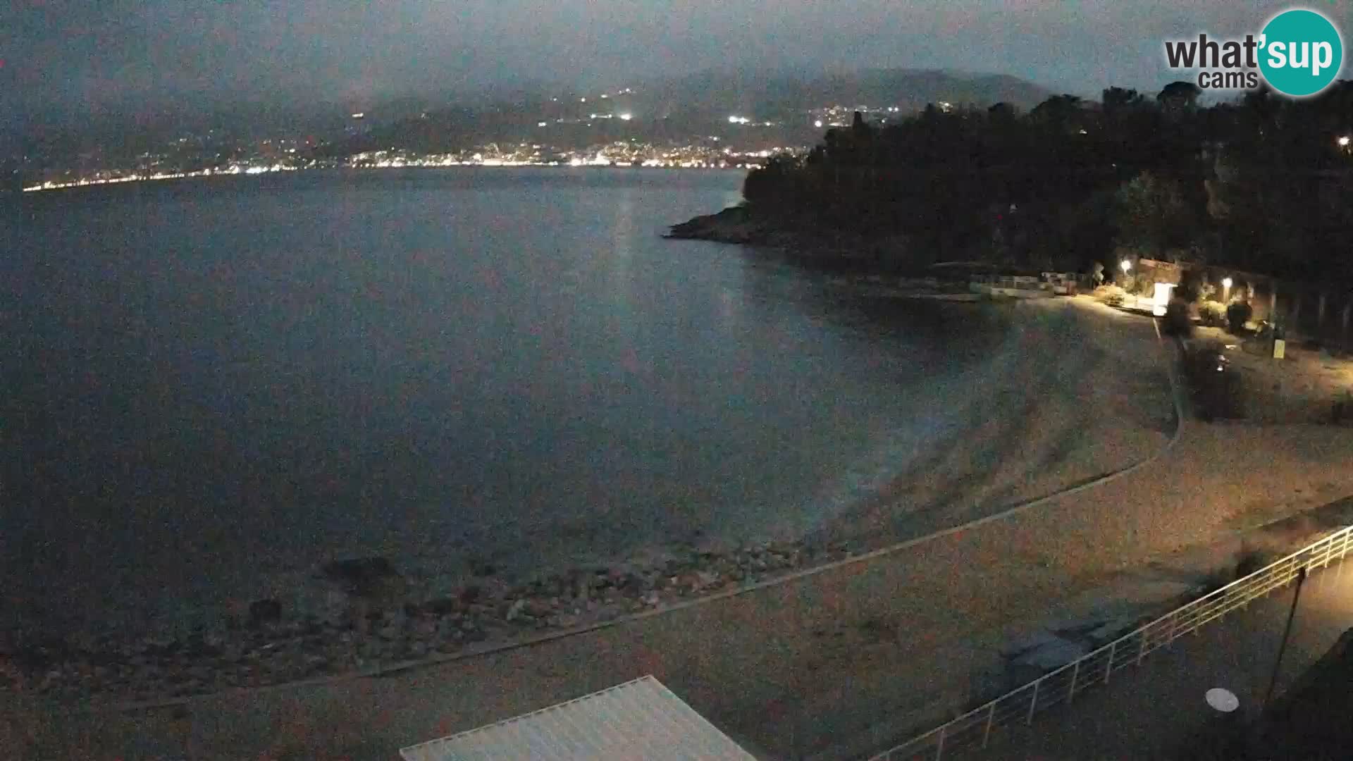 Rijeka web kamera plaža pri Bazenih Kantrida