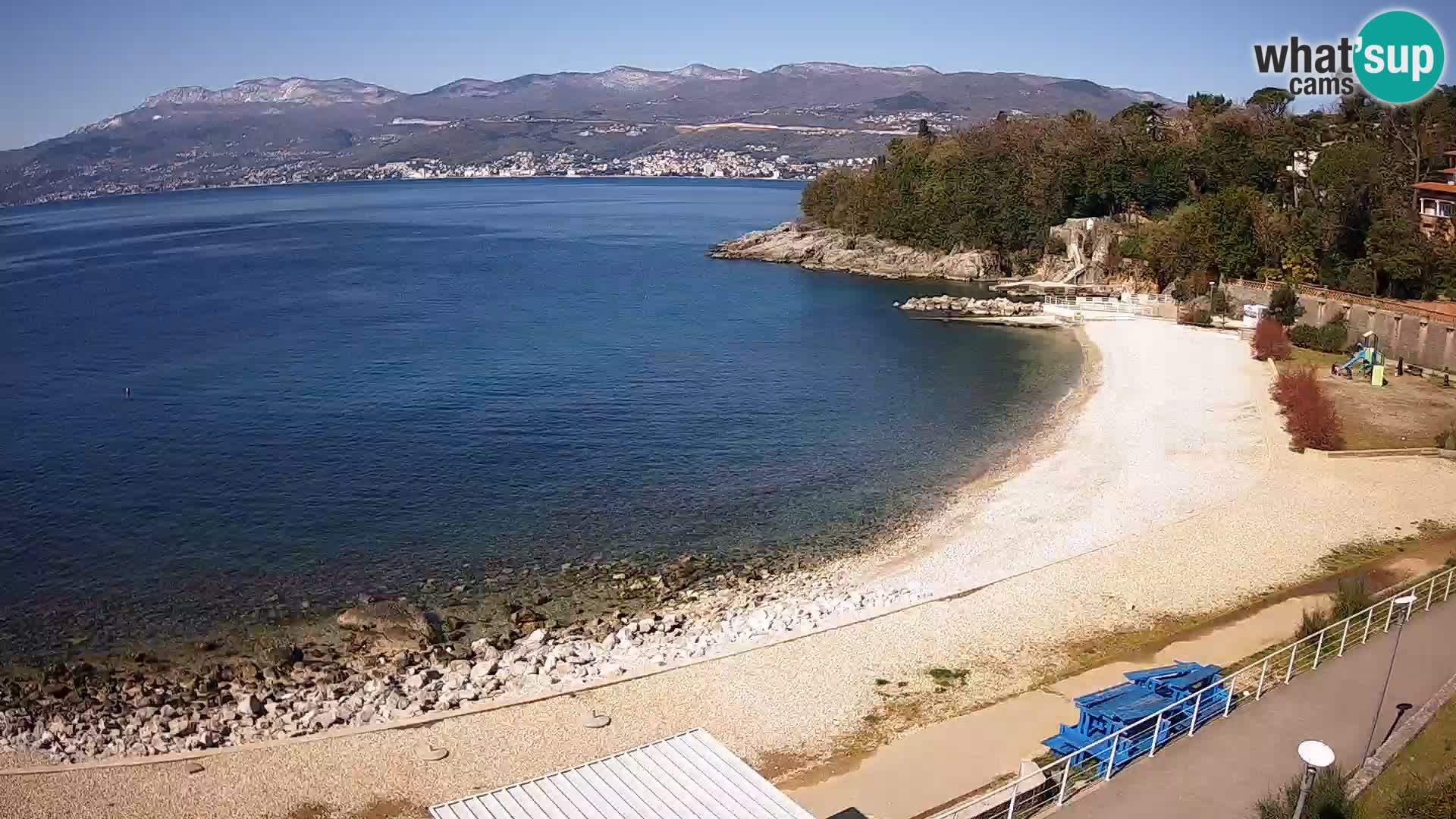 Rijeka Live webcam piscinas de playa Kantrida