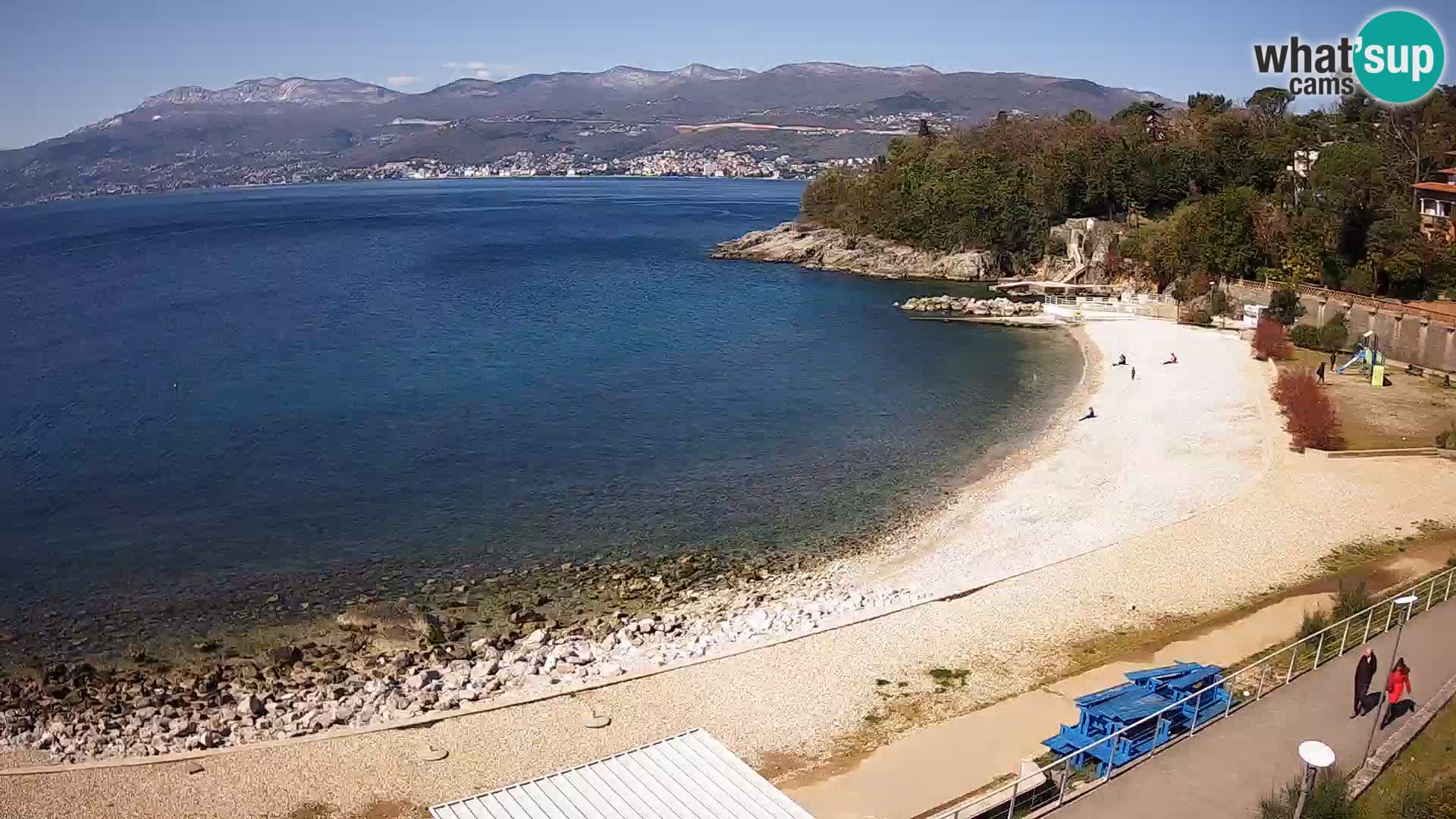 Rijeka Live webcam piscinas de playa Kantrida