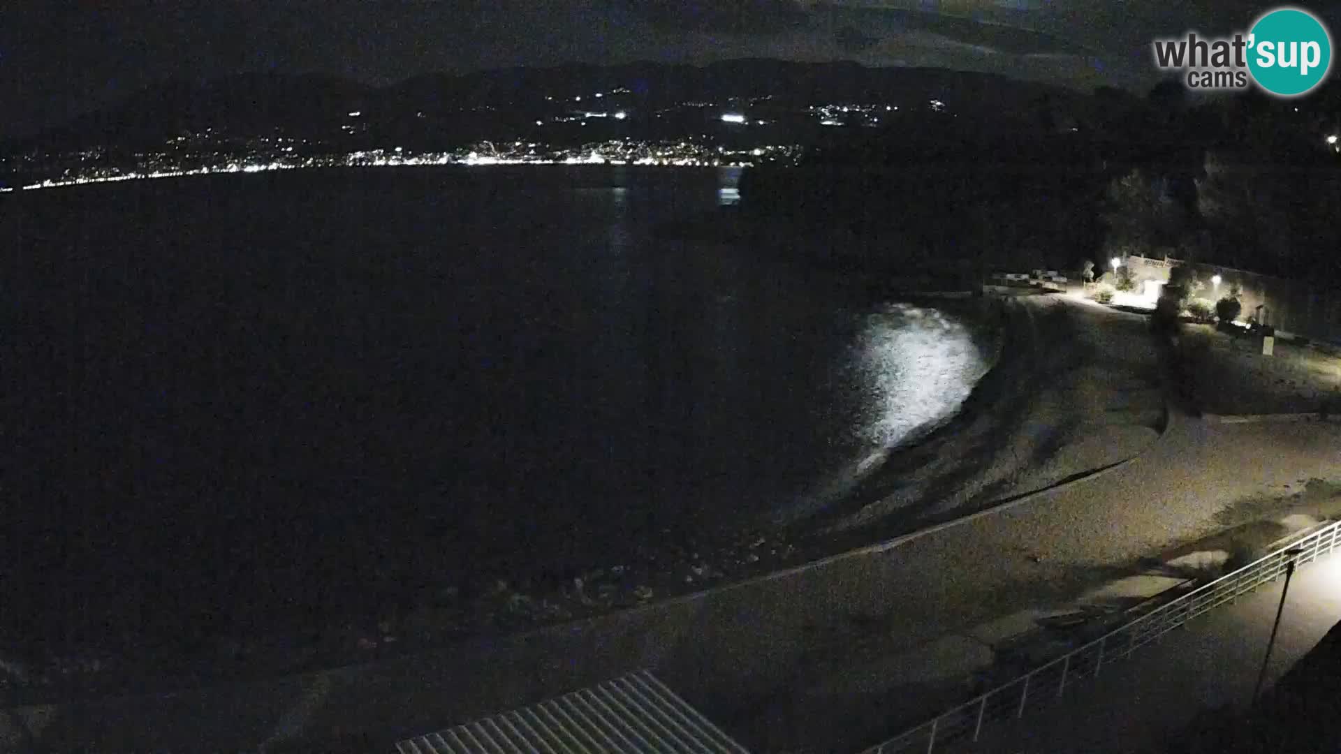 Reka Spletna kamera  plaža pri Bazenih Kantrida