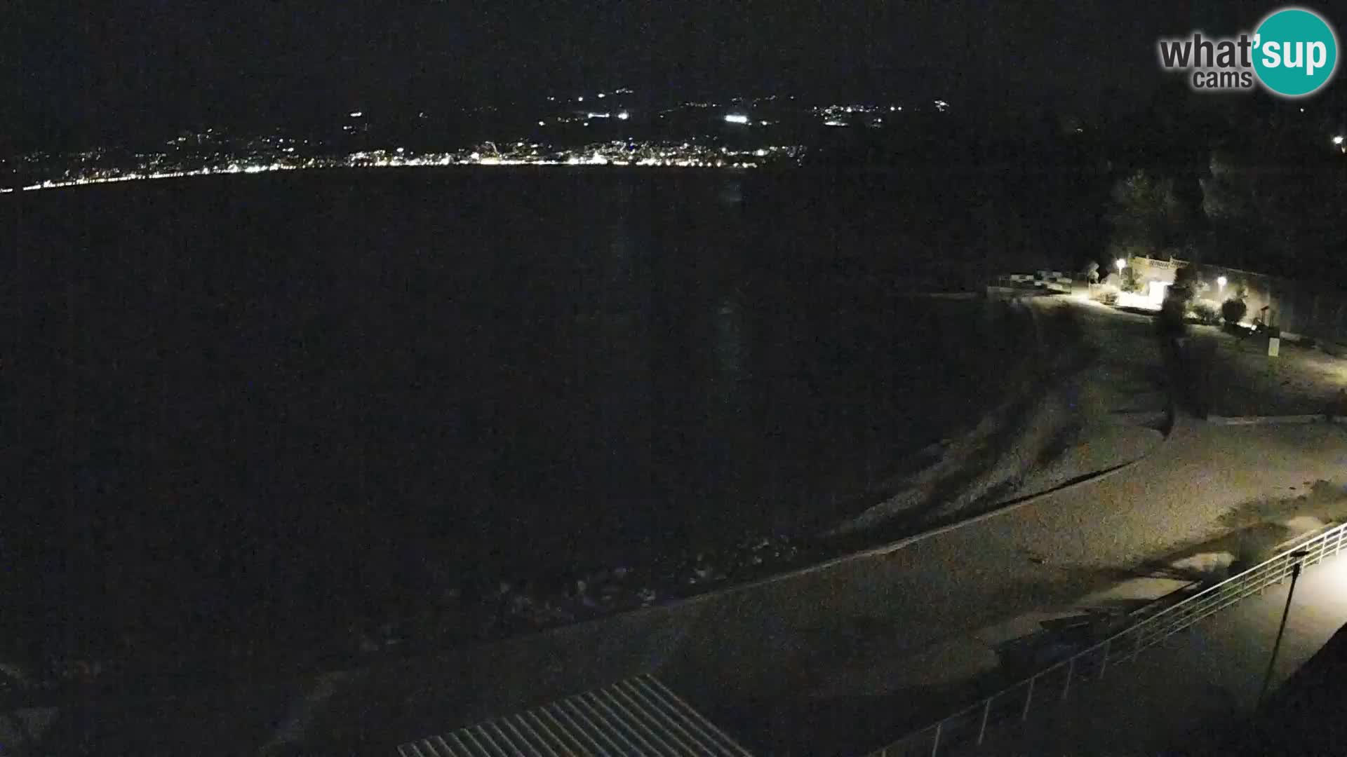 Reka Spletna kamera  plaža pri Bazenih Kantrida