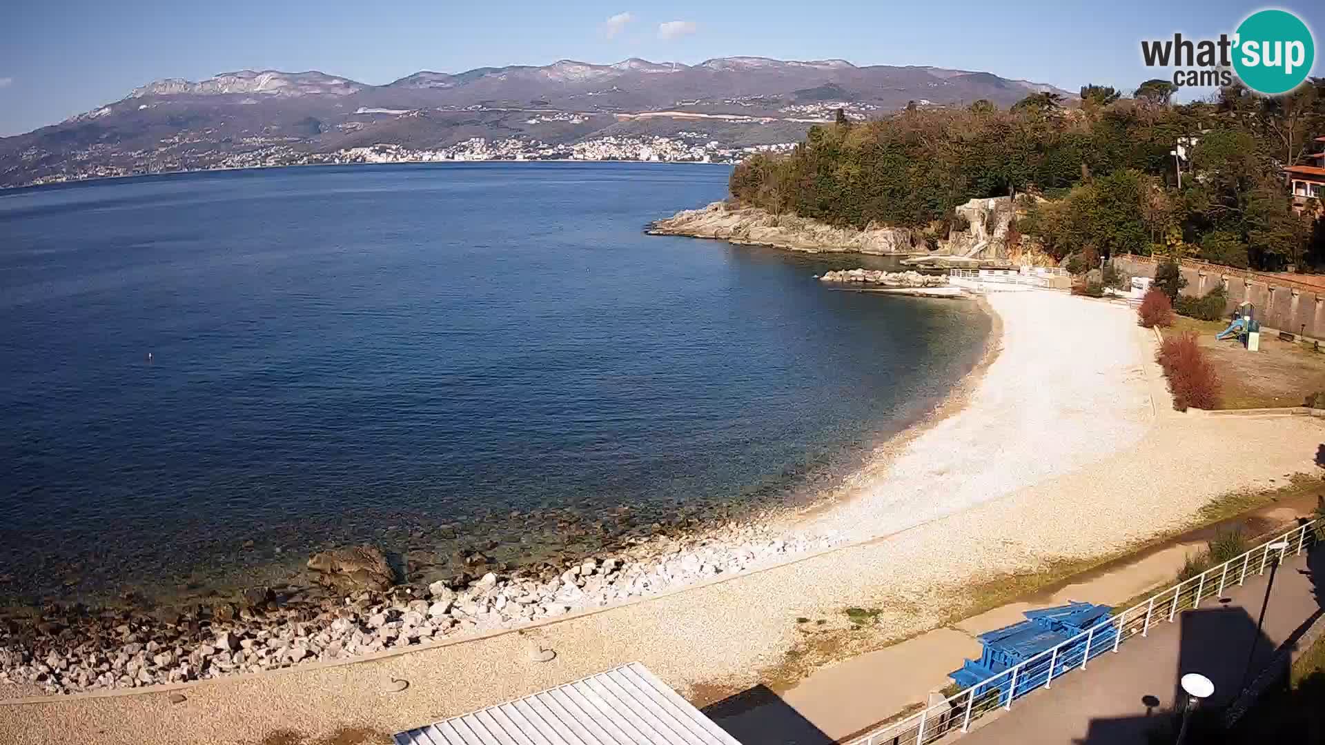 Rijeka Live webcam piscinas de playa Kantrida