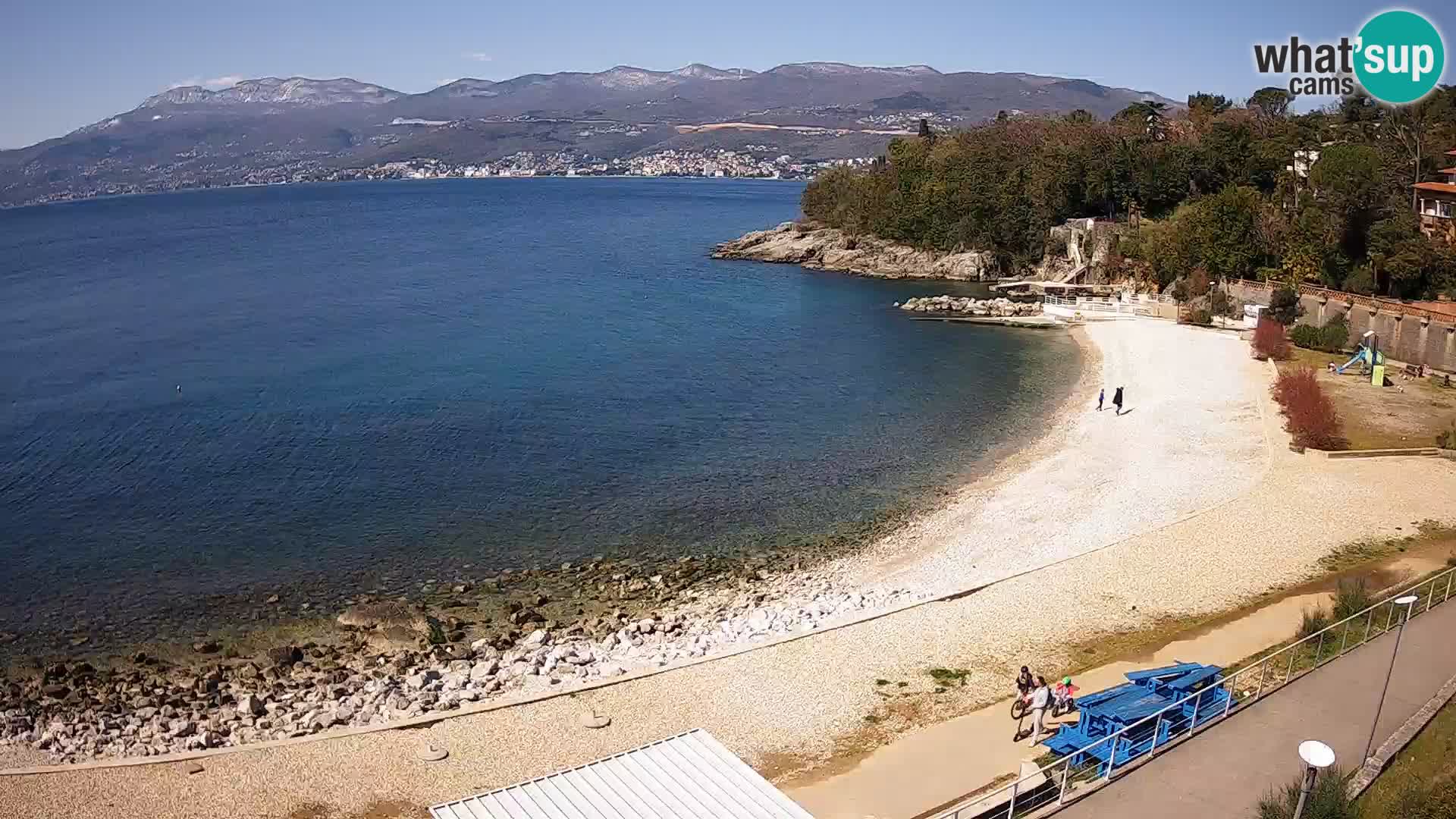 Rijeka Live webcam piscinas de playa Kantrida