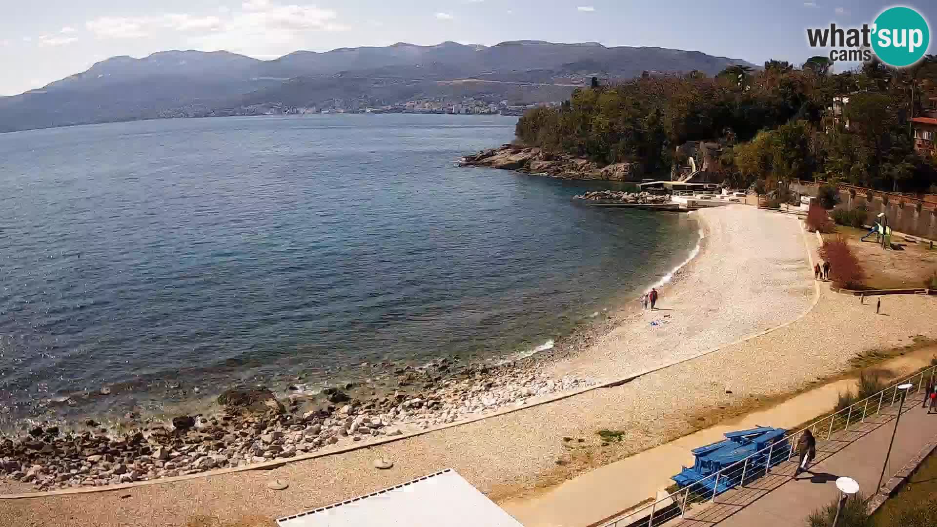 Rijeka Live webcam piscinas de playa Kantrida