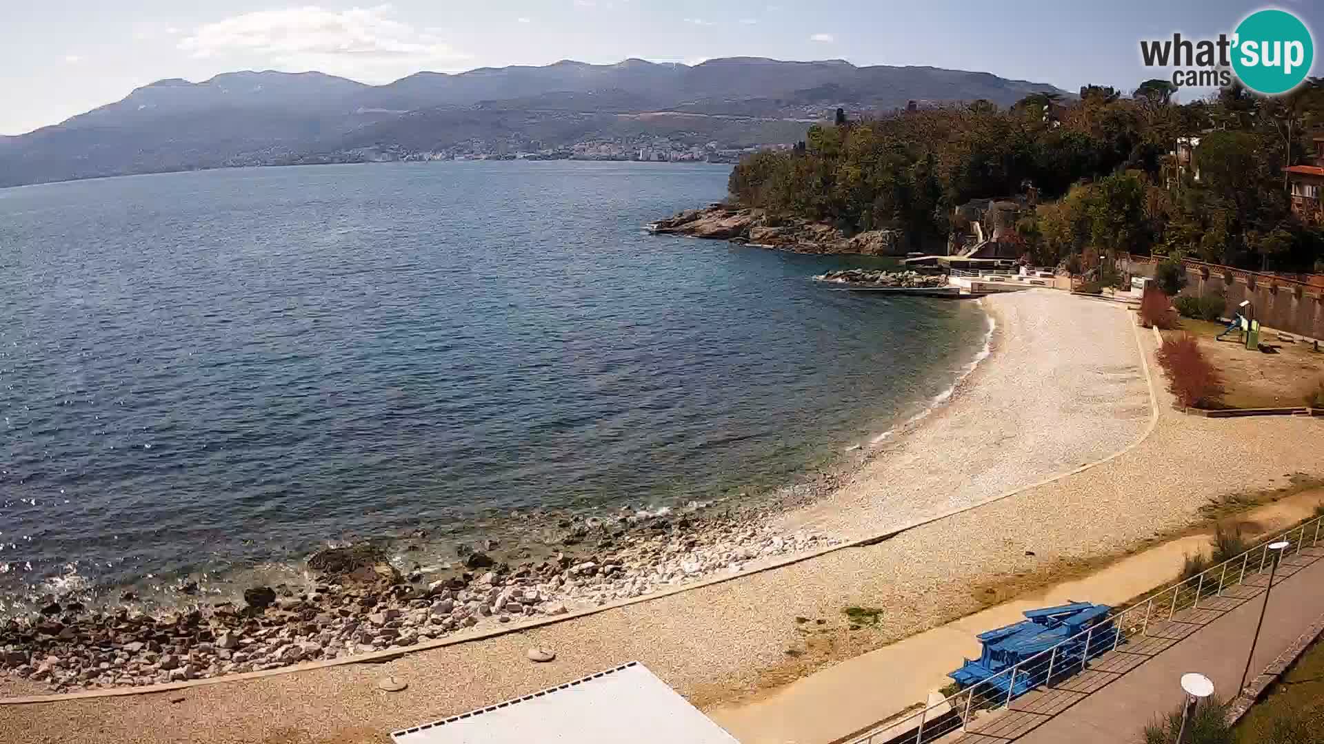 Rijeka Live webcam piscinas de playa Kantrida
