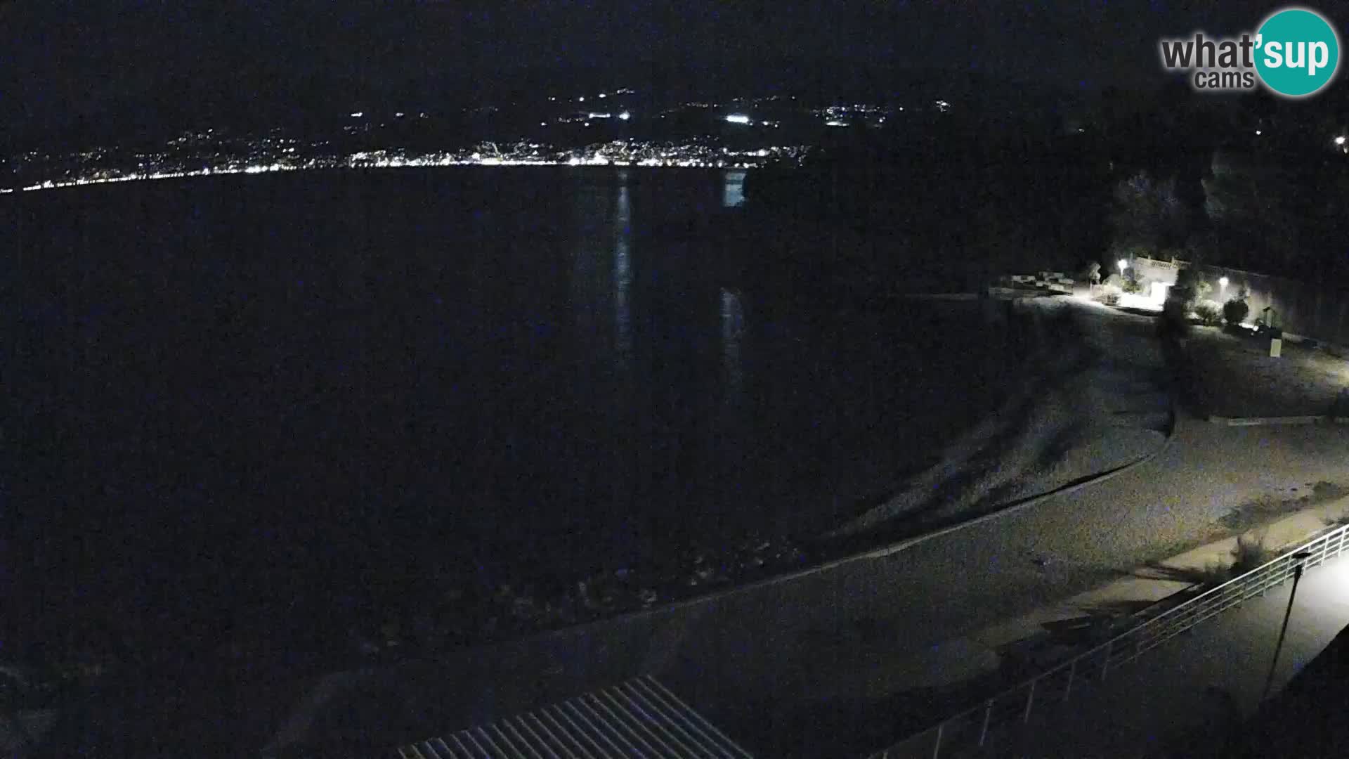 Rijeka web kamera plaža pri Bazenih Kantrida