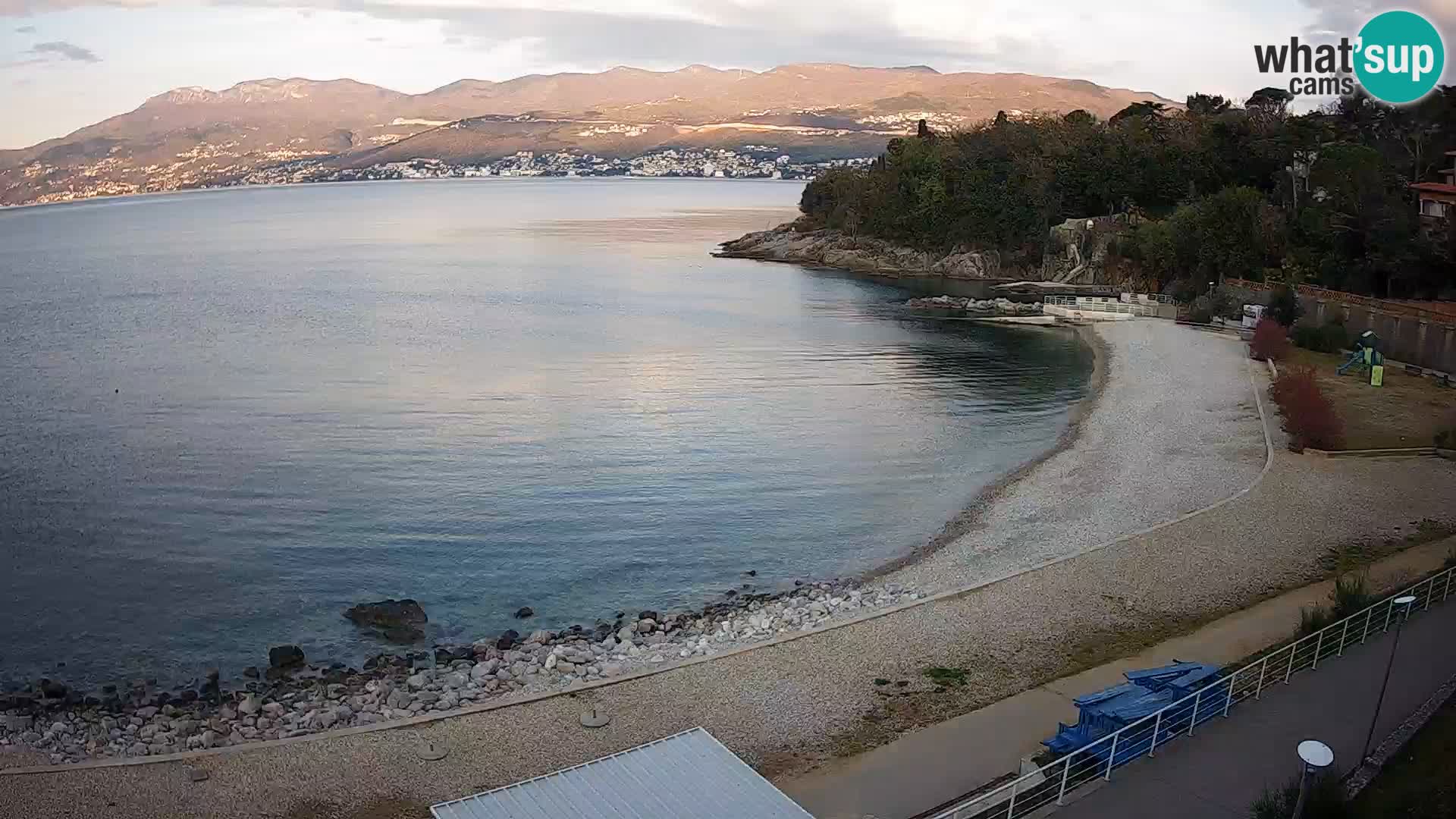 Rijeka Live webcam piscinas de playa Kantrida