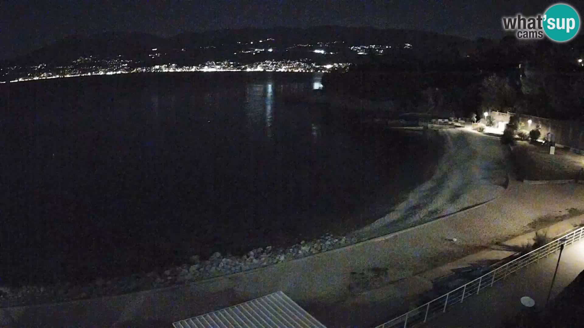 Reka Spletna kamera  plaža pri Bazenih Kantrida