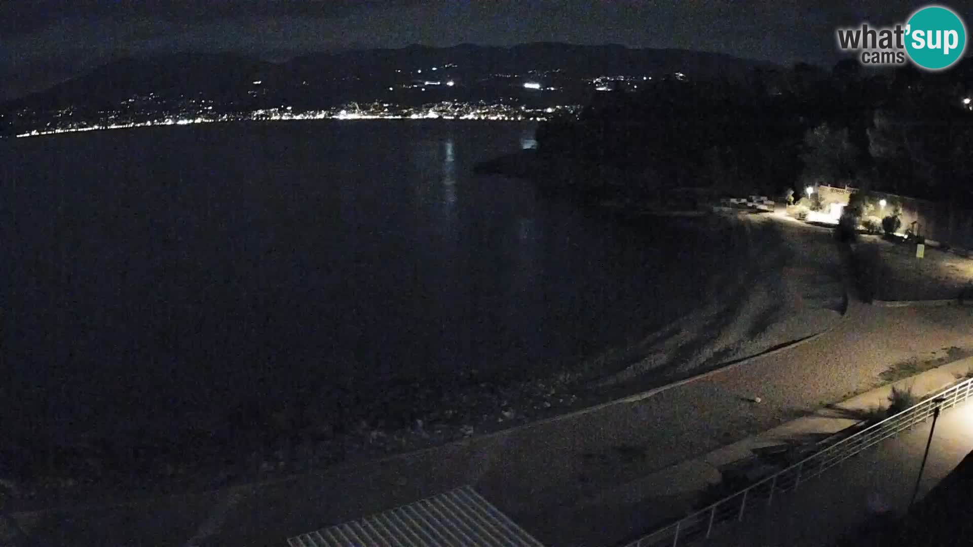 LIVE Webcam Rijeka beach Swimming pools Kantrida