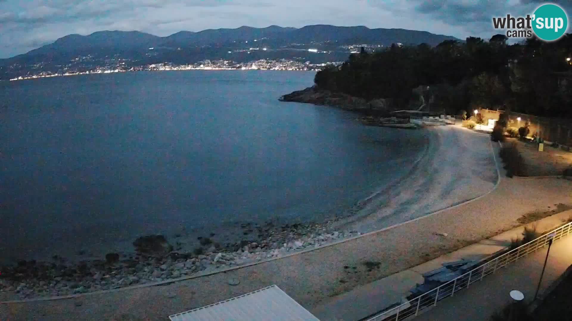 Rijeka web kamera plaža pri Bazenih Kantrida