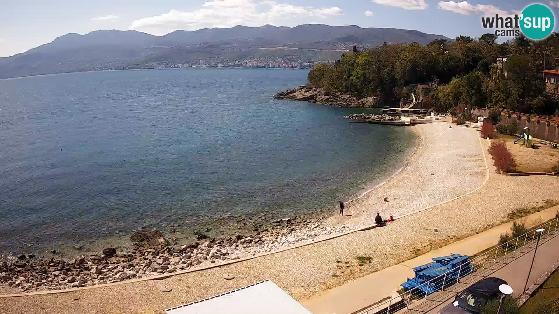 Rijeka Live webcam piscinas de playa Kantrida