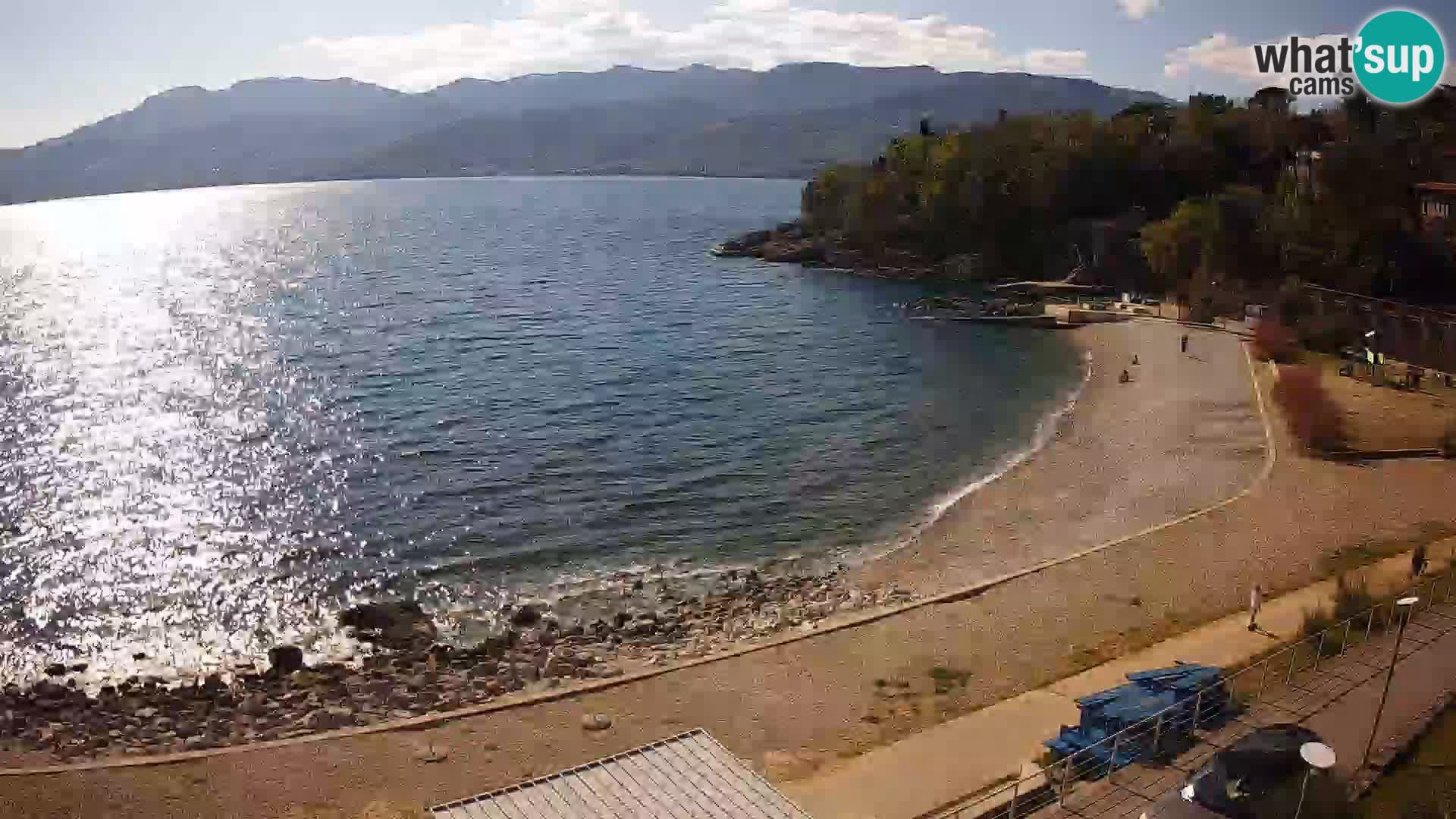 Reka Spletna kamera  plaža pri Bazenih Kantrida
