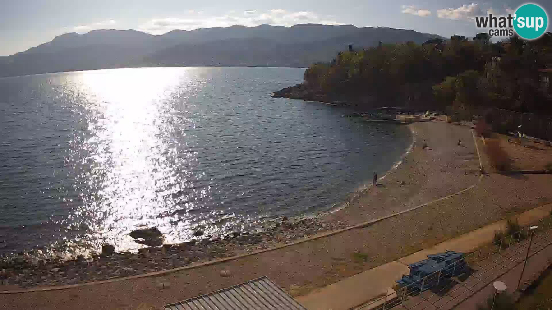 Reka Spletna kamera  plaža pri Bazenih Kantrida