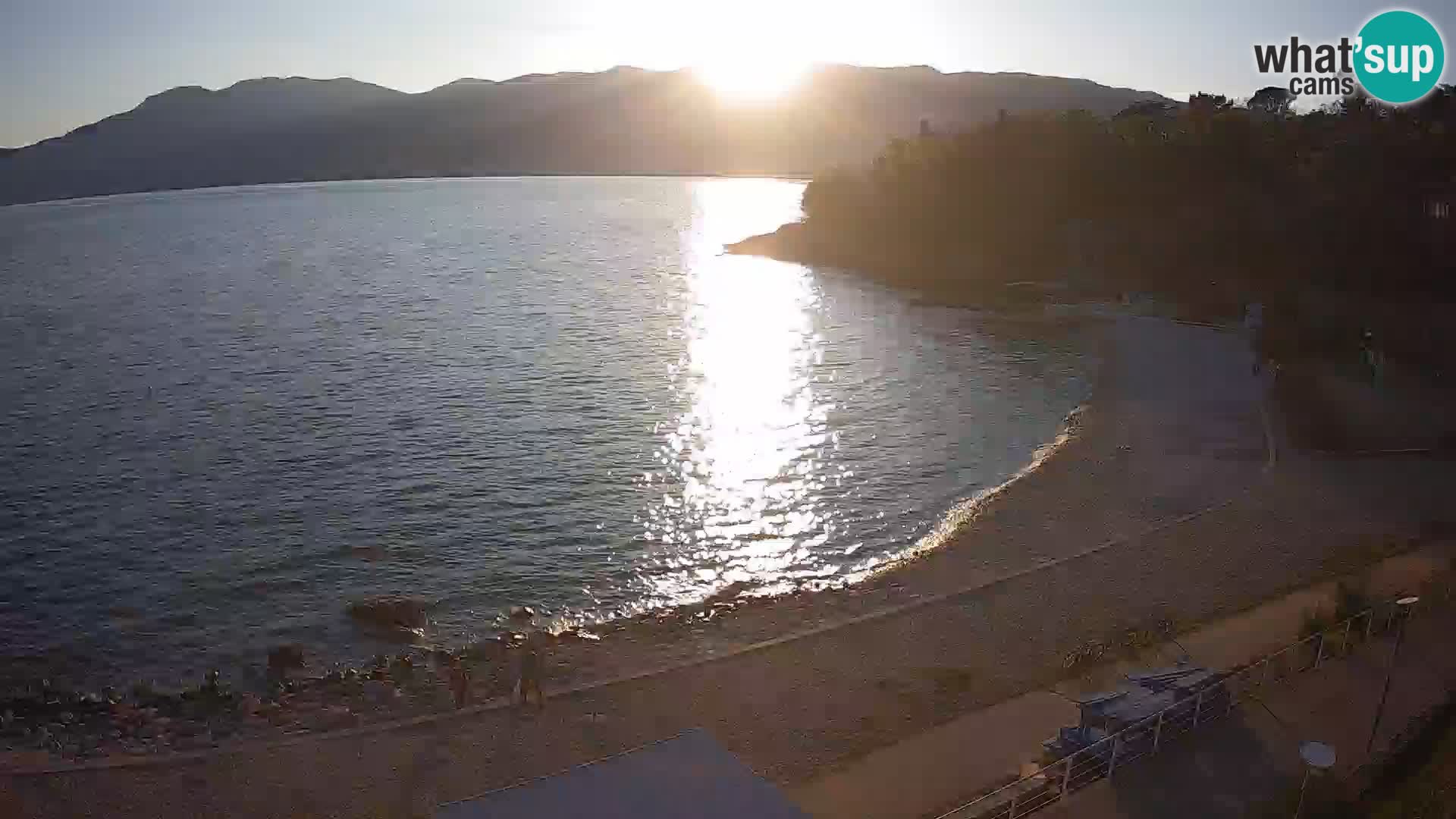 Reka Spletna kamera  plaža pri Bazenih Kantrida