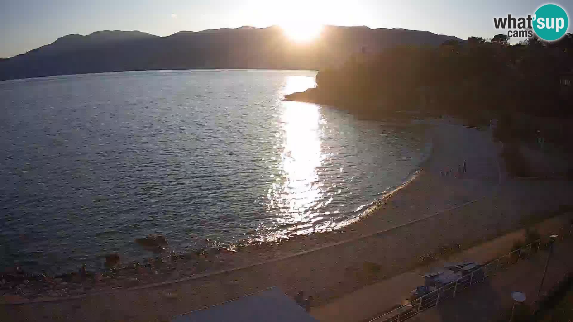 Reka Spletna kamera  plaža pri Bazenih Kantrida