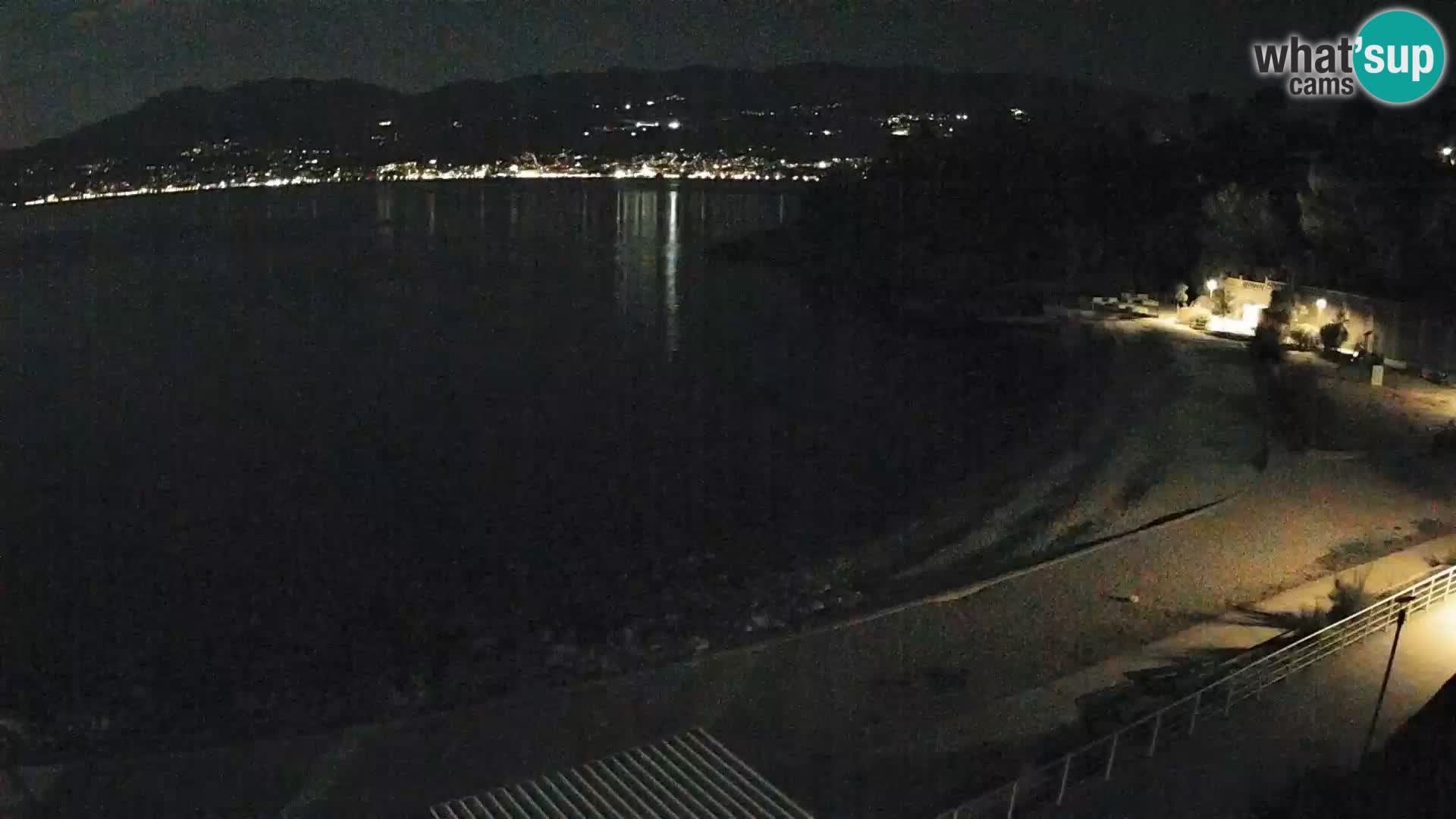 Rijeka web kamera plaža pri Bazenih Kantrida