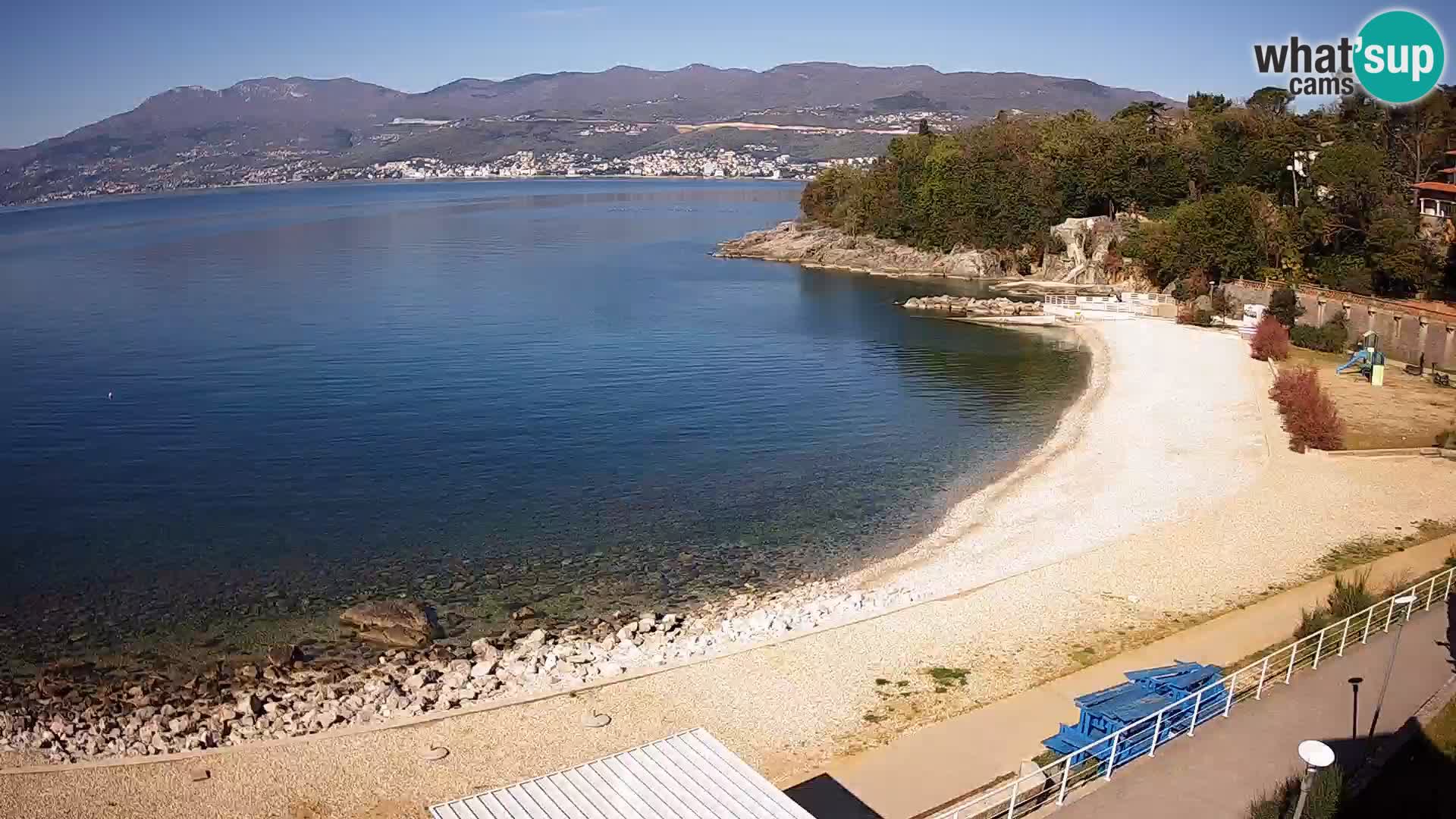 Rijeka Live webcam piscinas de playa Kantrida