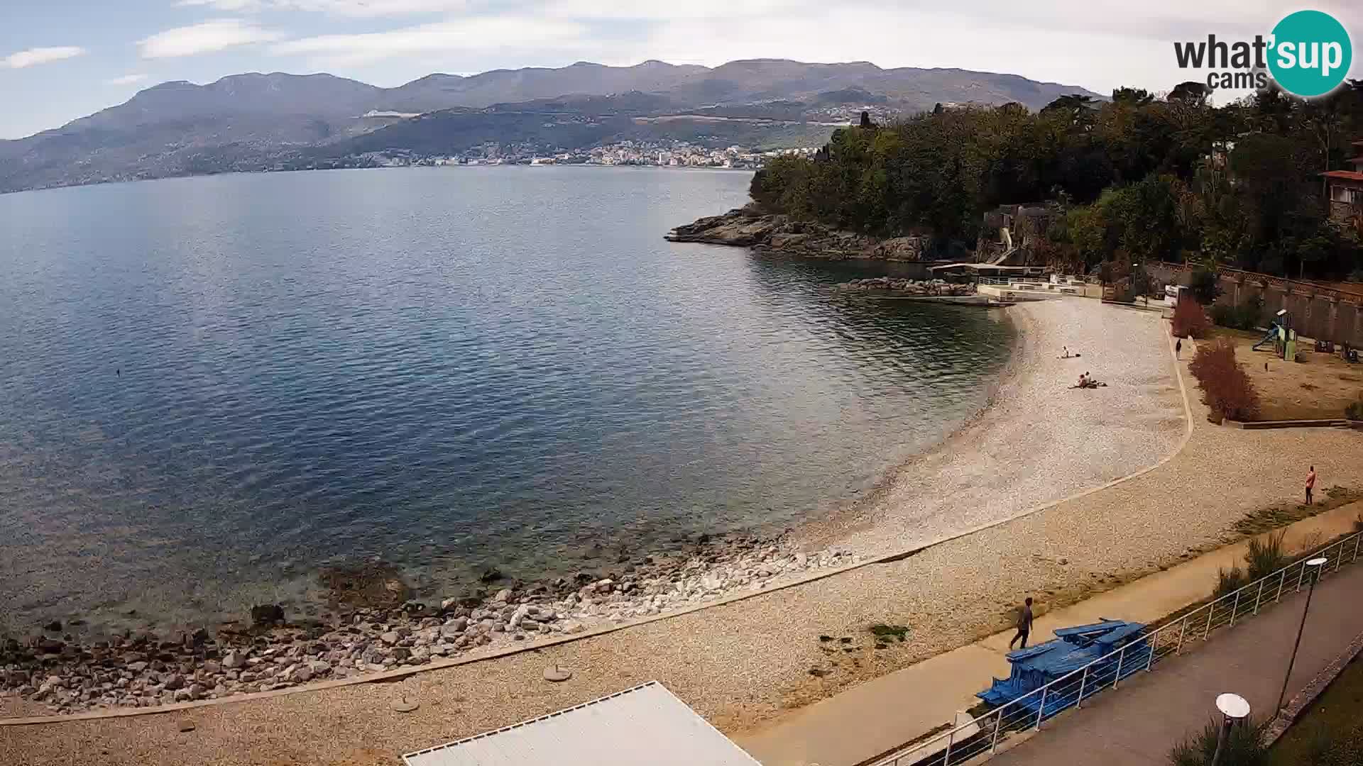Rijeka Live webcam piscinas de playa Kantrida
