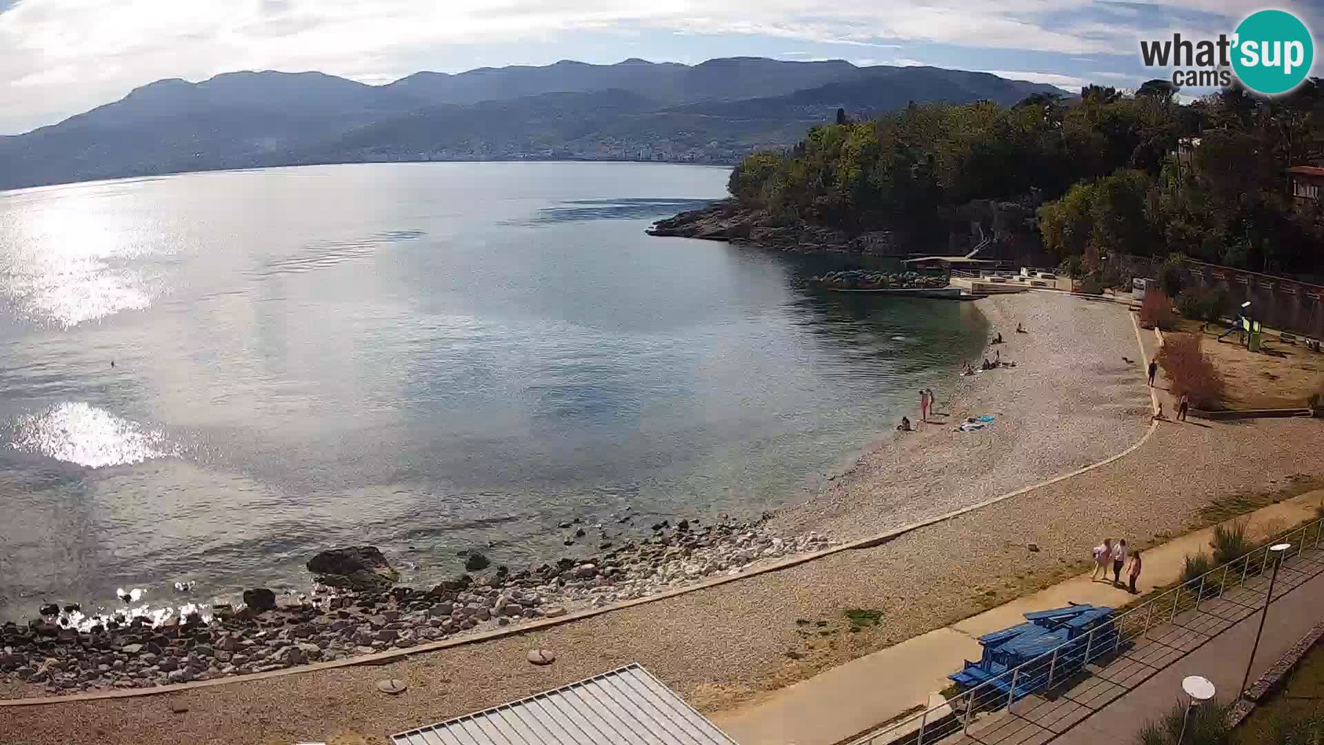 Rijeka Live webcam piscinas de playa Kantrida