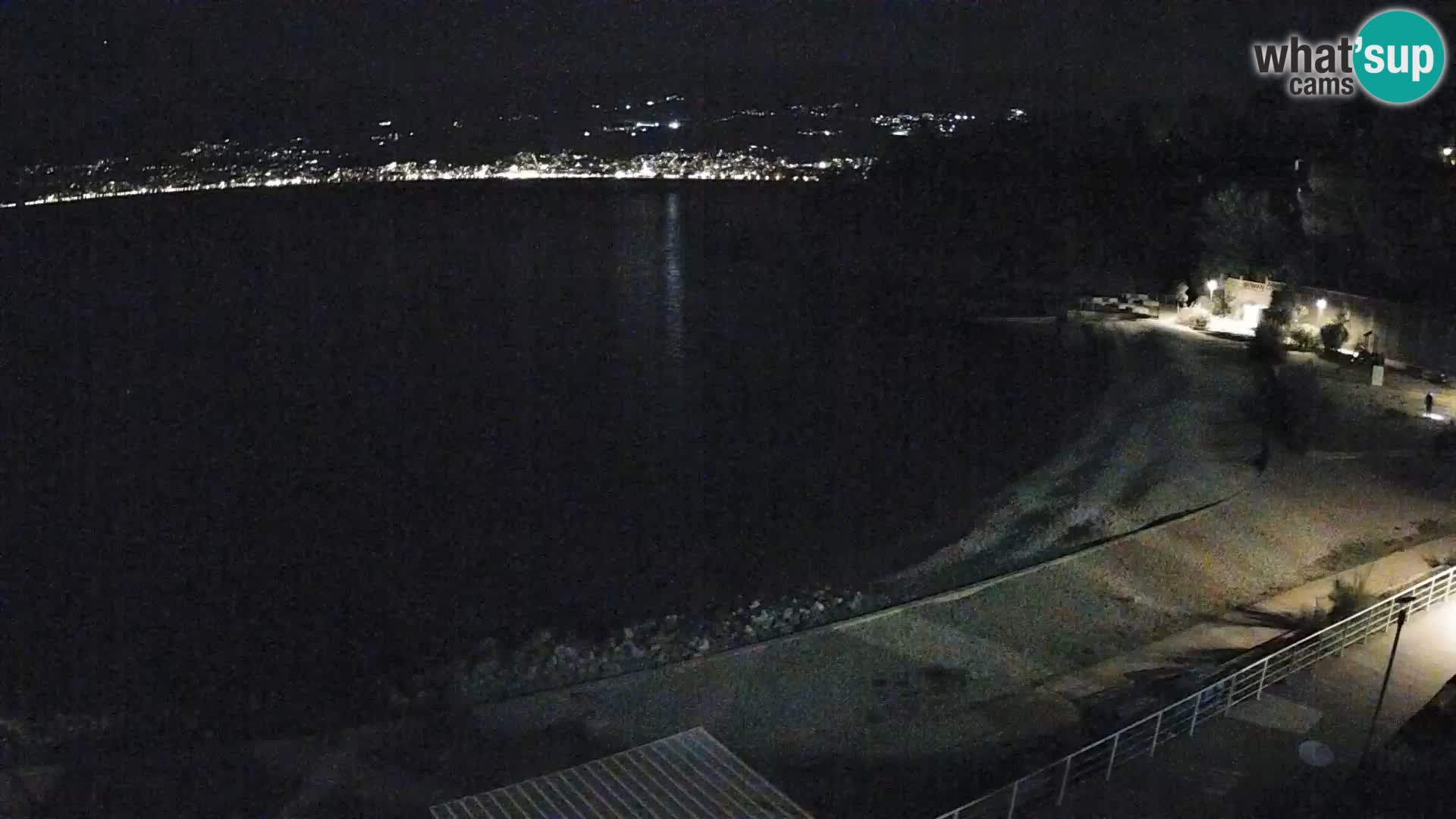 Rijeka web kamera plaža pri Bazenih Kantrida