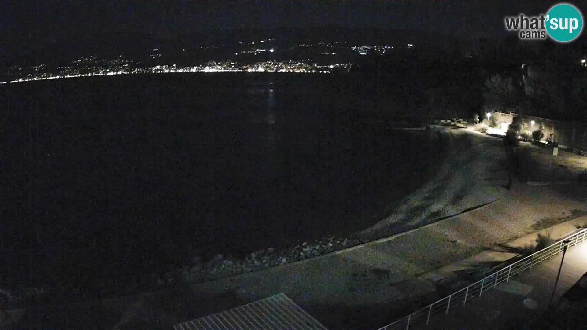 Reka Spletna kamera  plaža pri Bazenih Kantrida