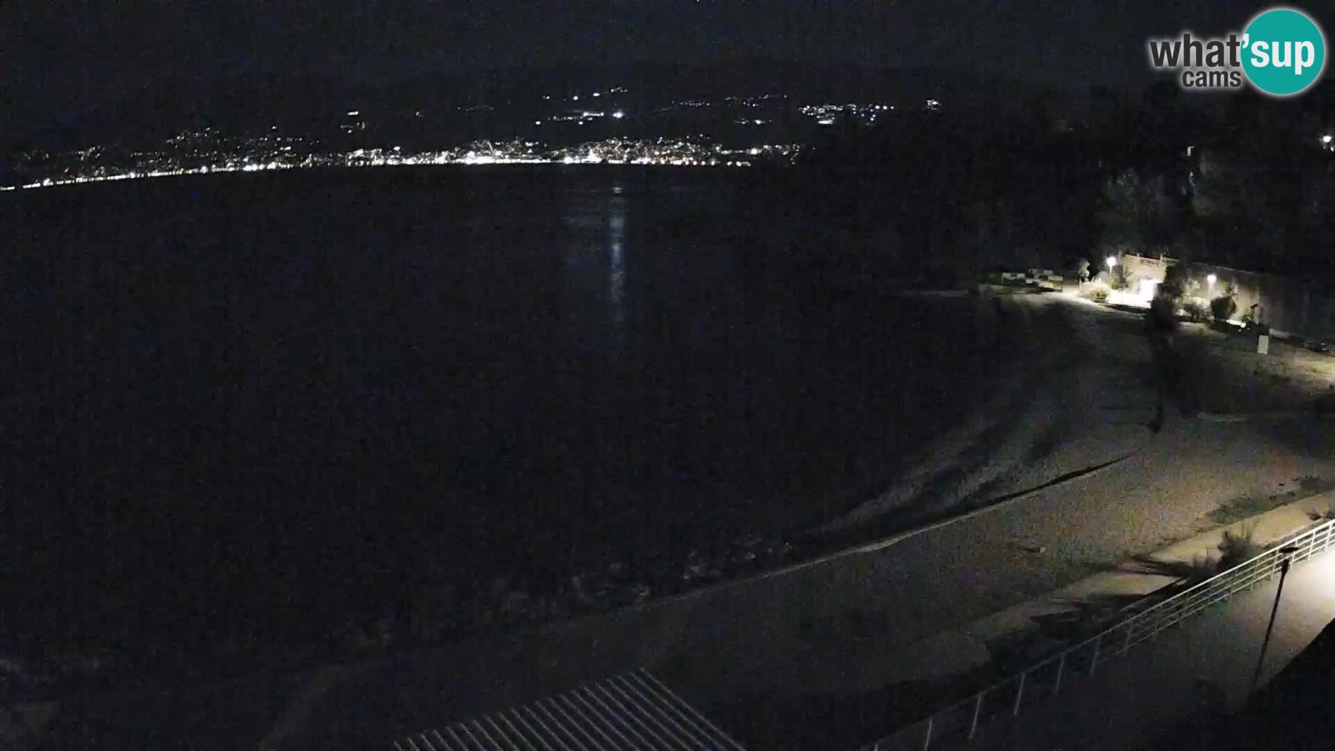 Reka Spletna kamera  plaža pri Bazenih Kantrida