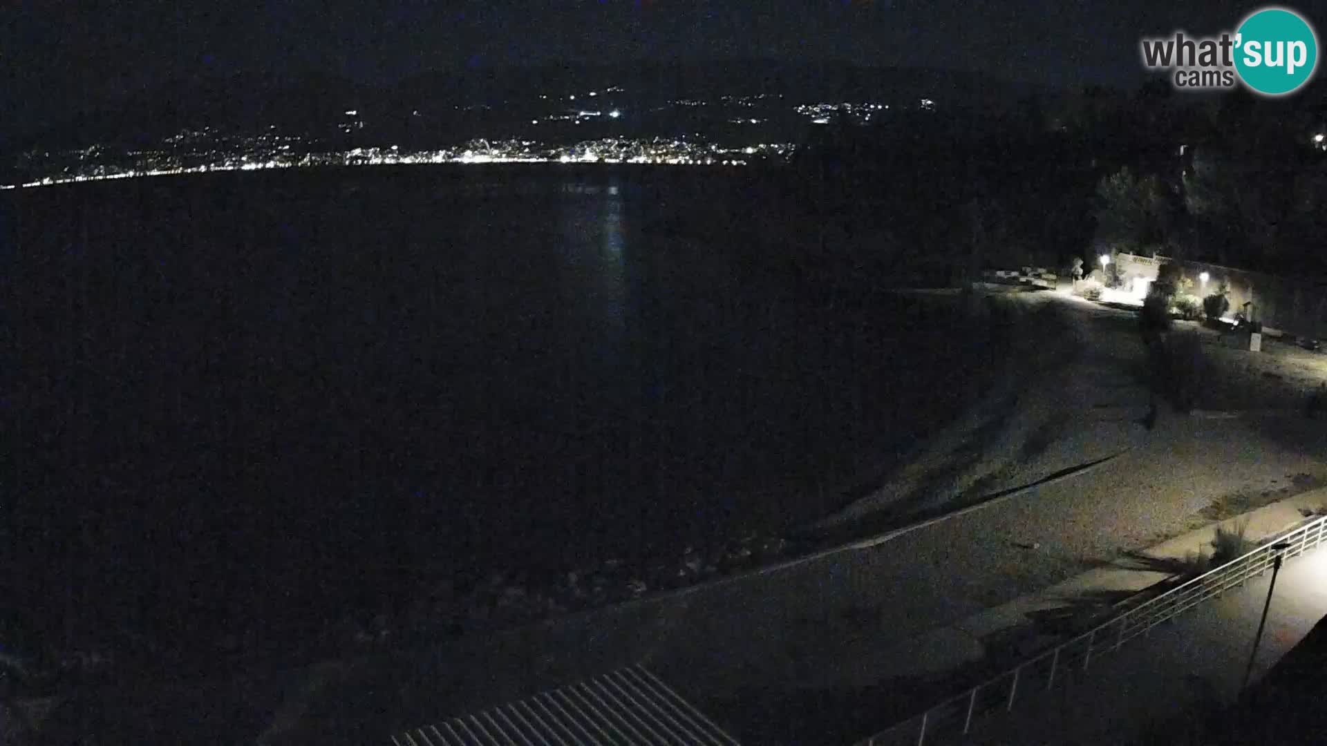 Reka Spletna kamera  plaža pri Bazenih Kantrida