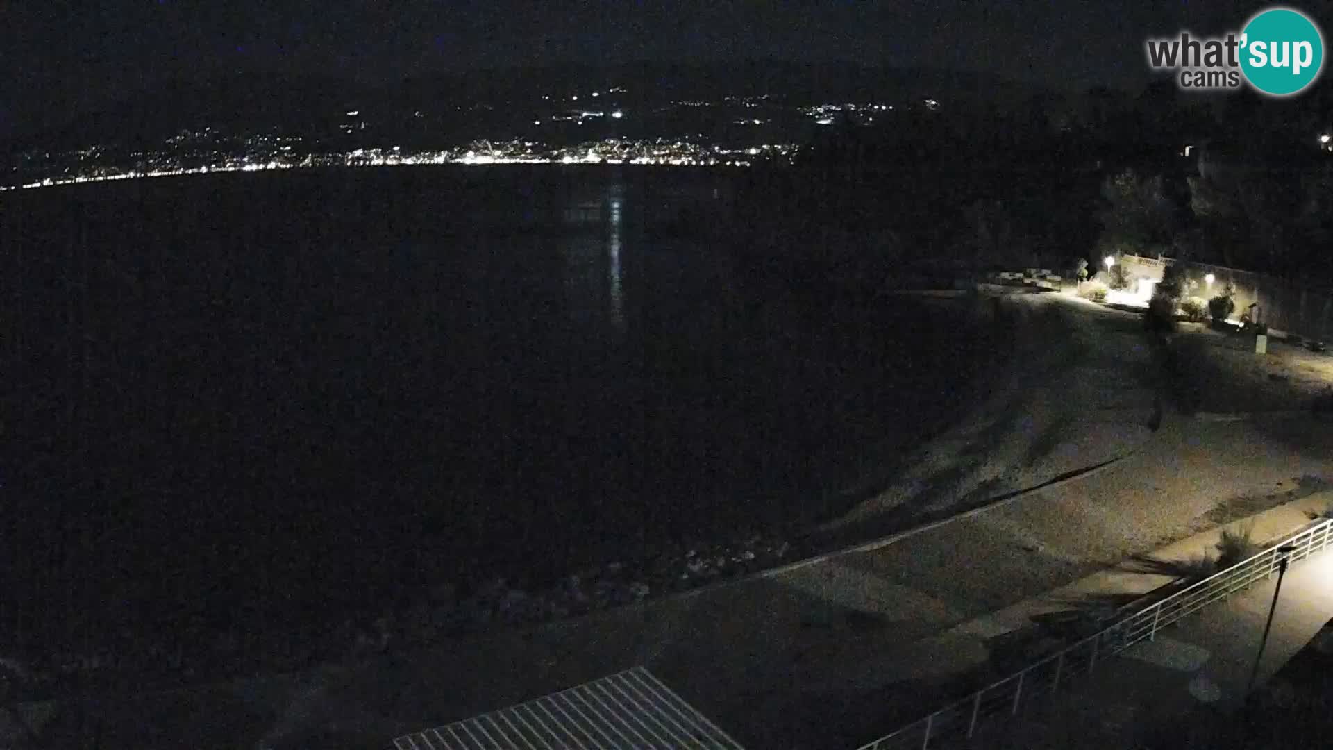 Reka Spletna kamera  plaža pri Bazenih Kantrida