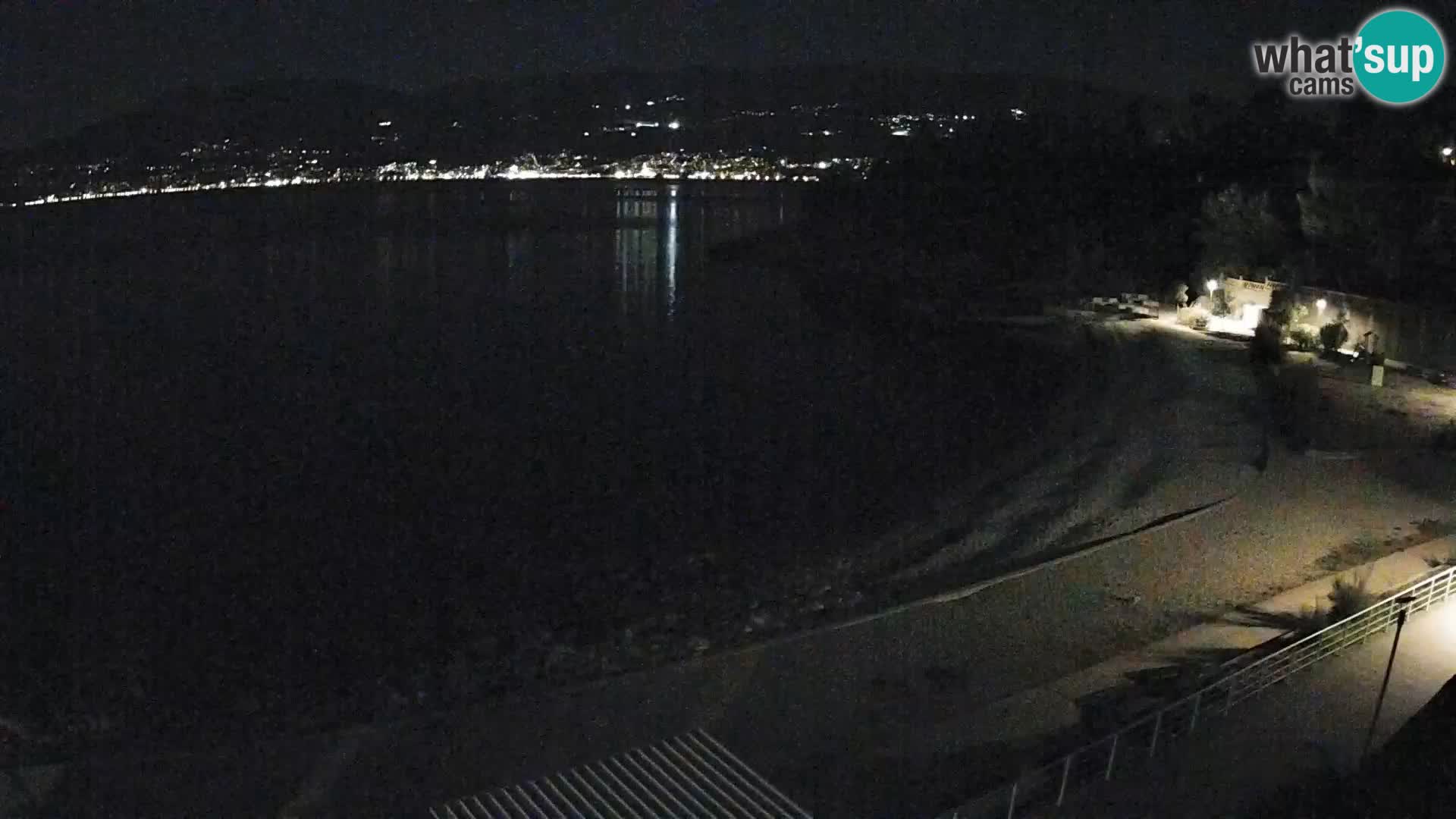 Rijeka web kamera plaža pri Bazenih Kantrida