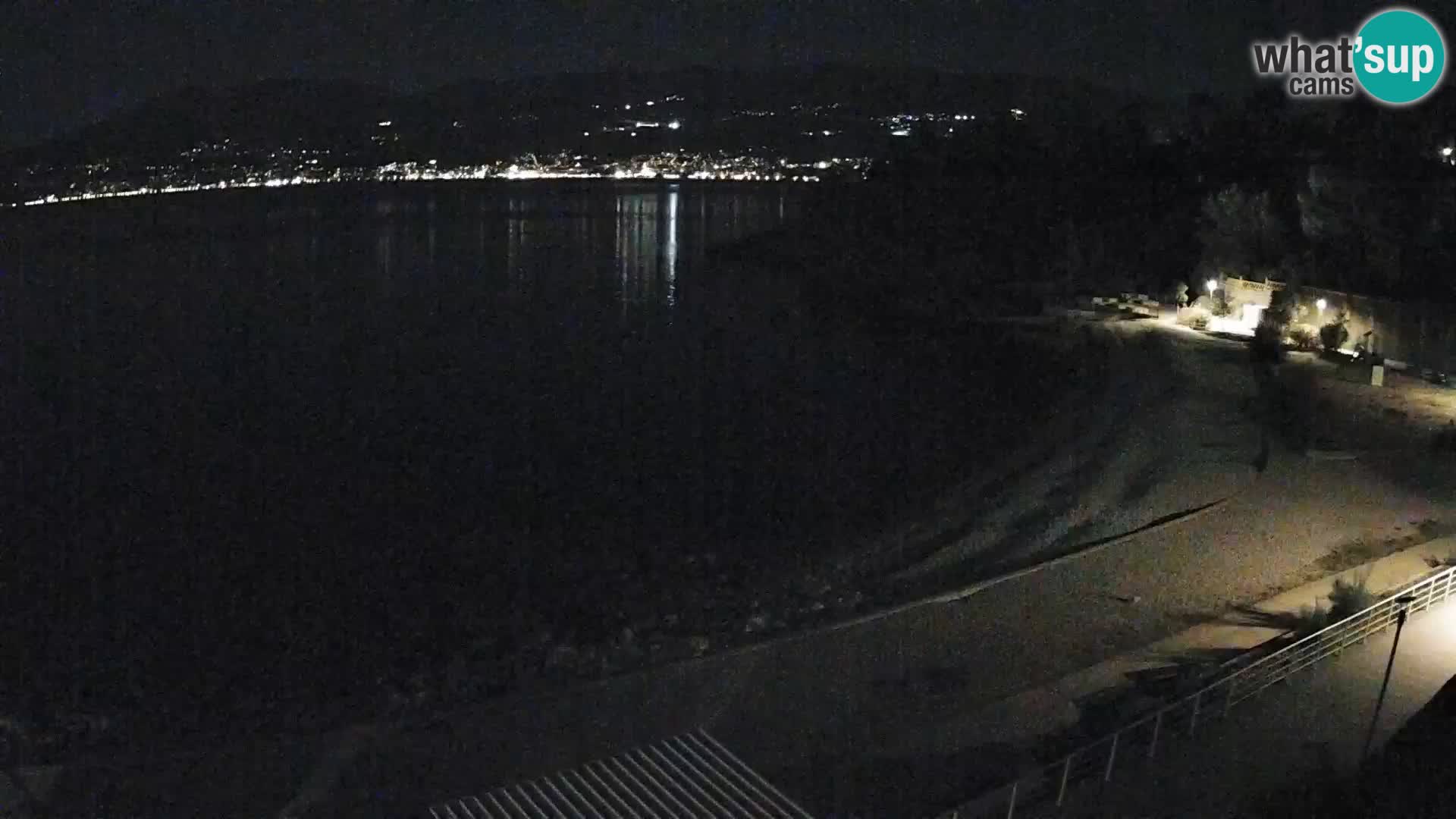 Reka Spletna kamera  plaža pri Bazenih Kantrida