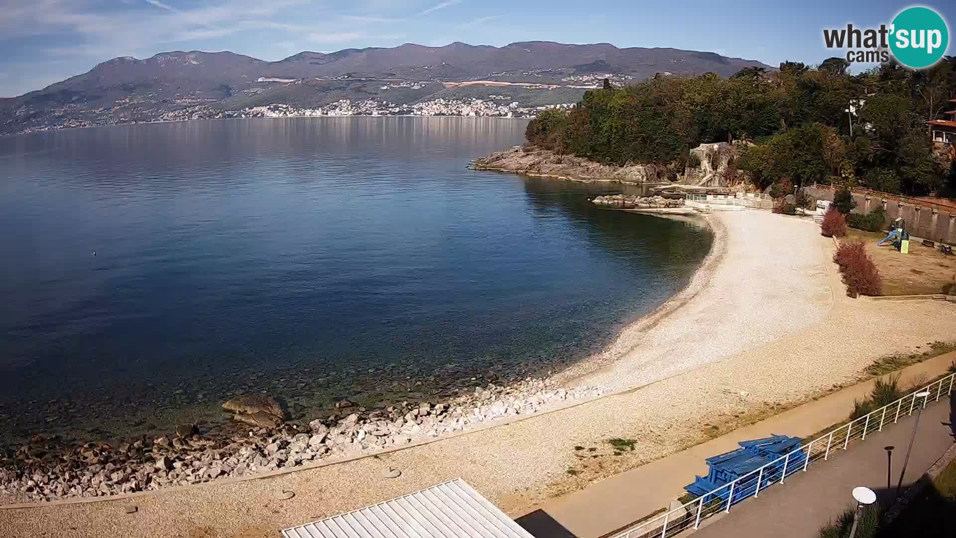Reka Spletna kamera plaža pri Bazenih Kantrida
