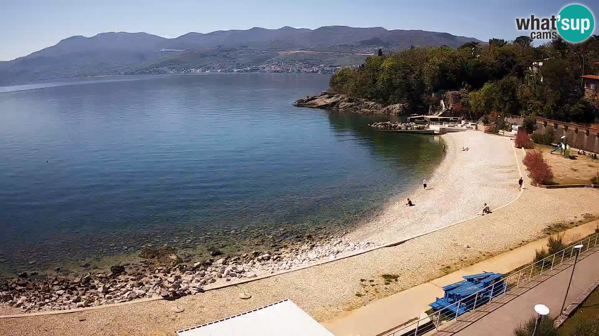 Rijeka Live webcam piscinas de playa Kantrida