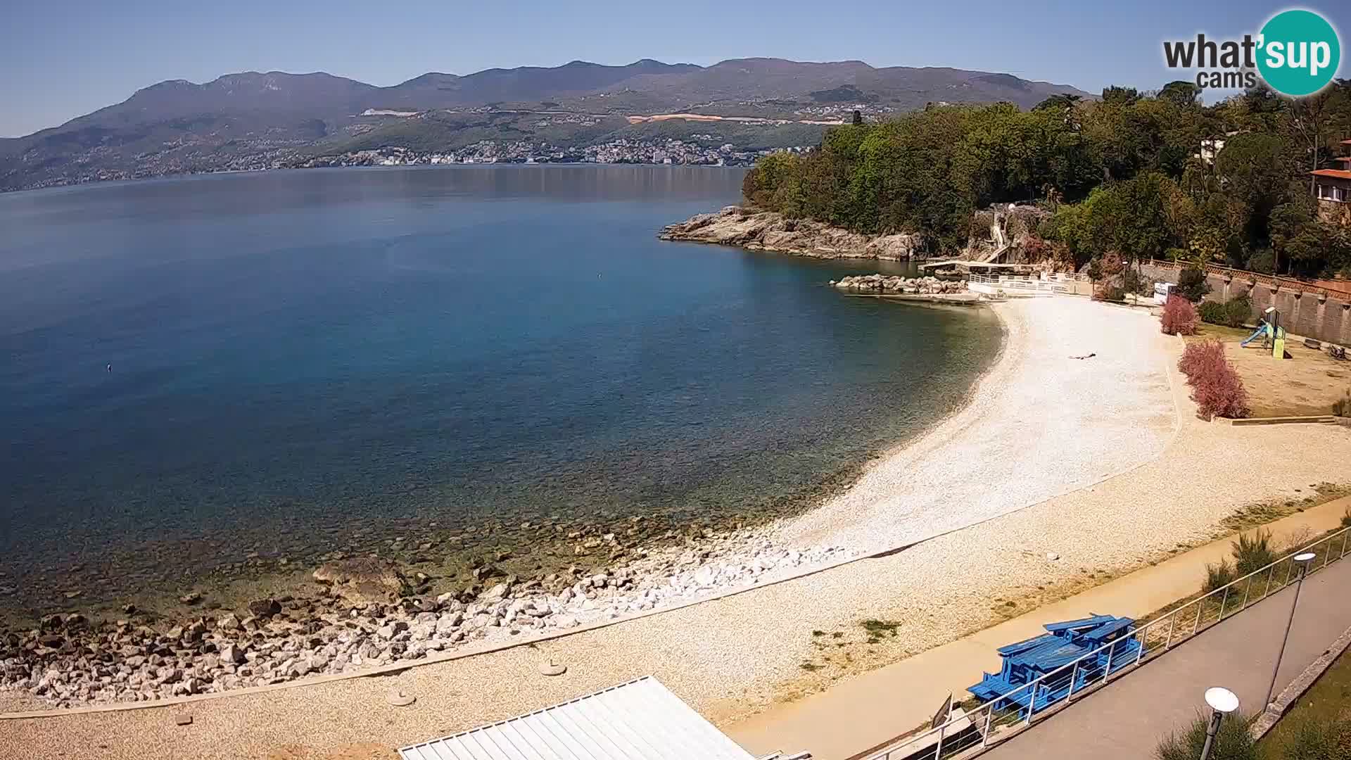 Rijeka Live webcam piscinas de playa Kantrida