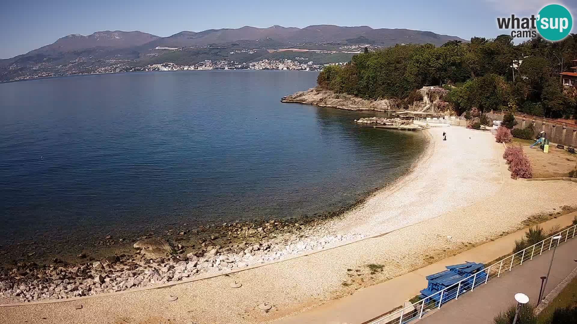 Rijeka Live webcam piscinas de playa Kantrida