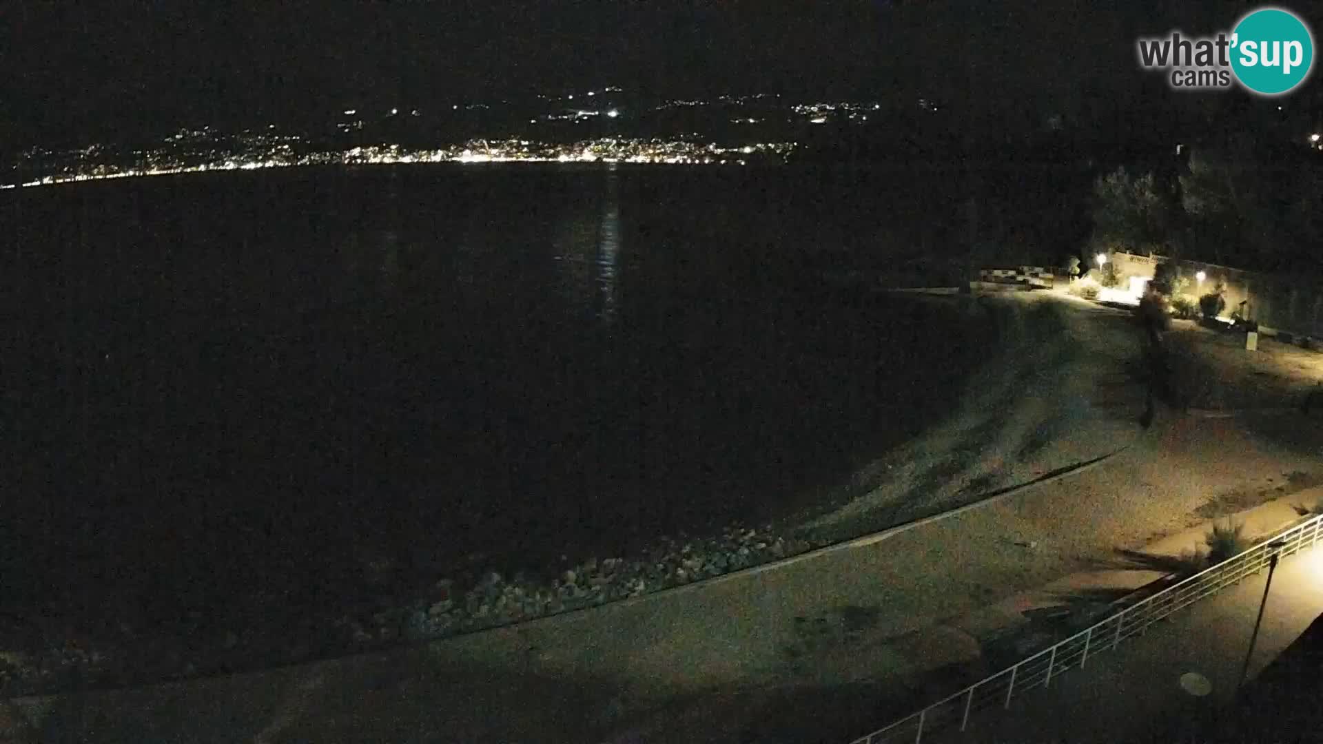 Rijeka web kamera plaža pri Bazenih Kantrida