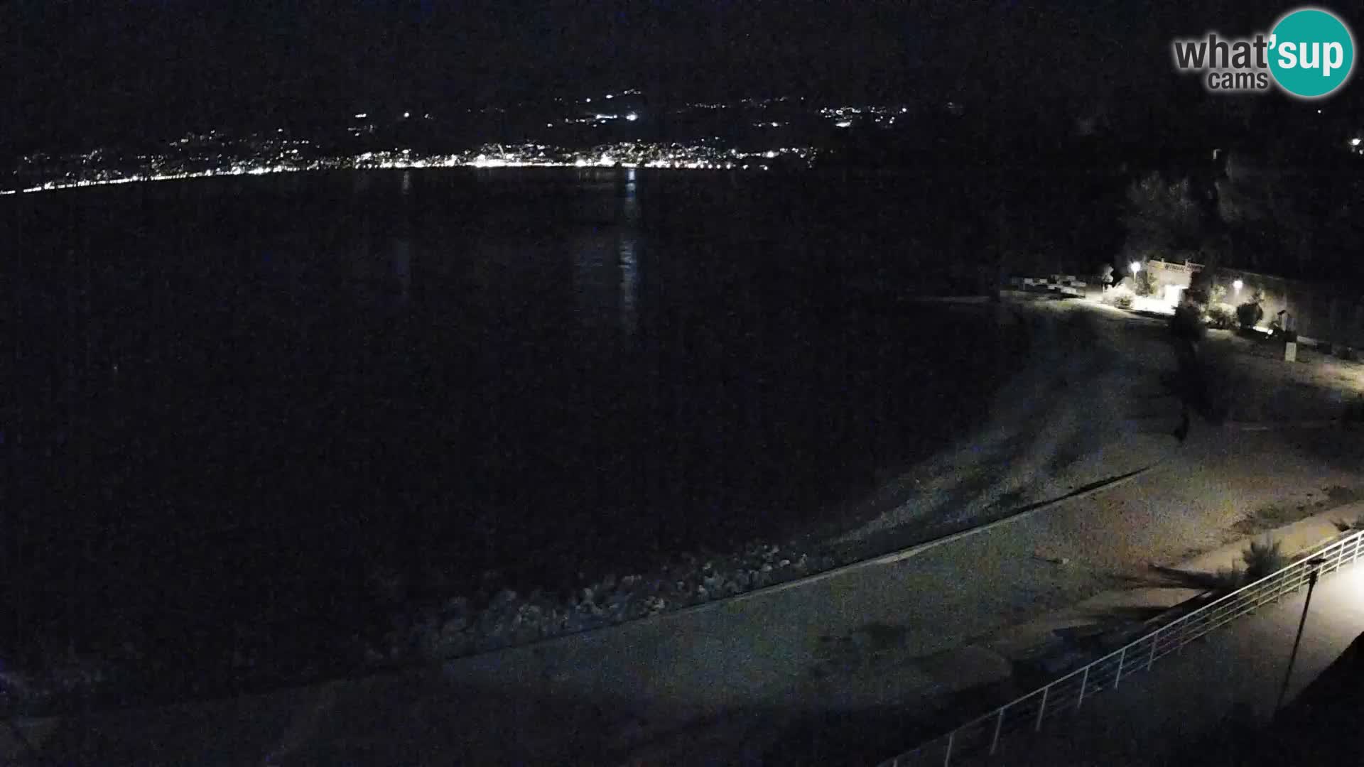 Reka Spletna kamera  plaža pri Bazenih Kantrida