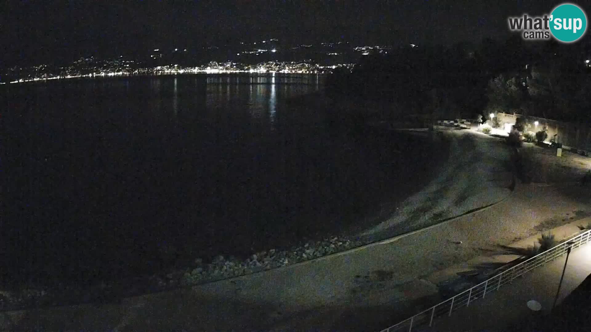 Rijeka web kamera plaža pri Bazenih Kantrida