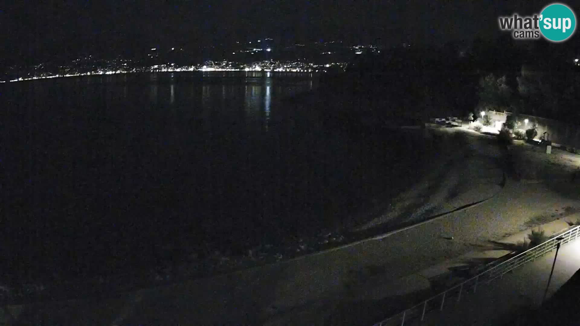 Reka Spletna kamera  plaža pri Bazenih Kantrida